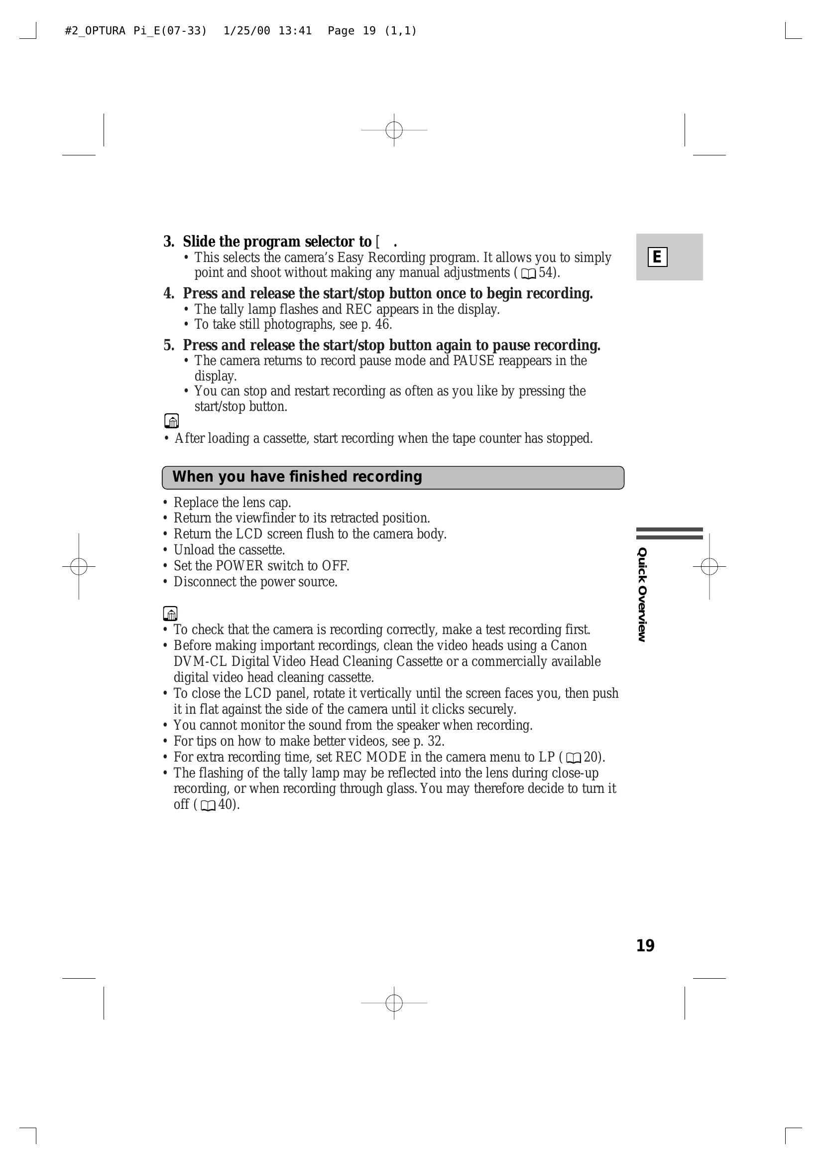 Manual for OPTURA Pi A