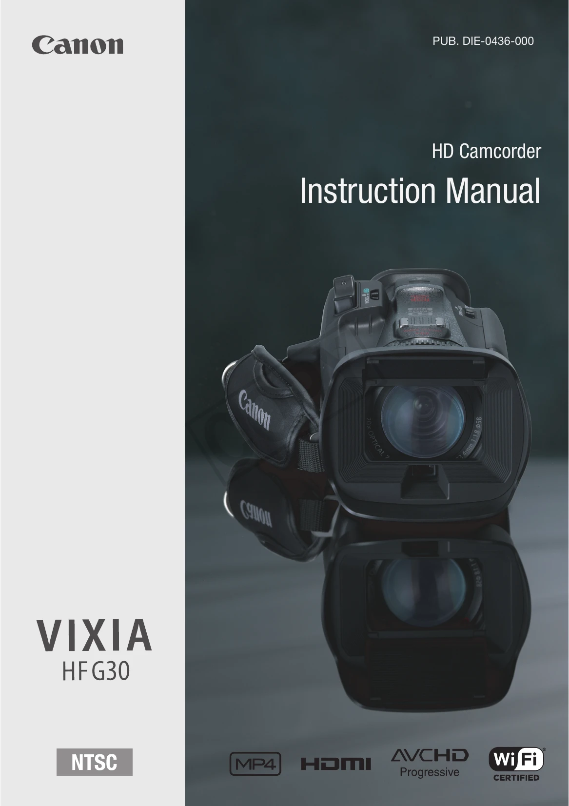 Manual for HF G30