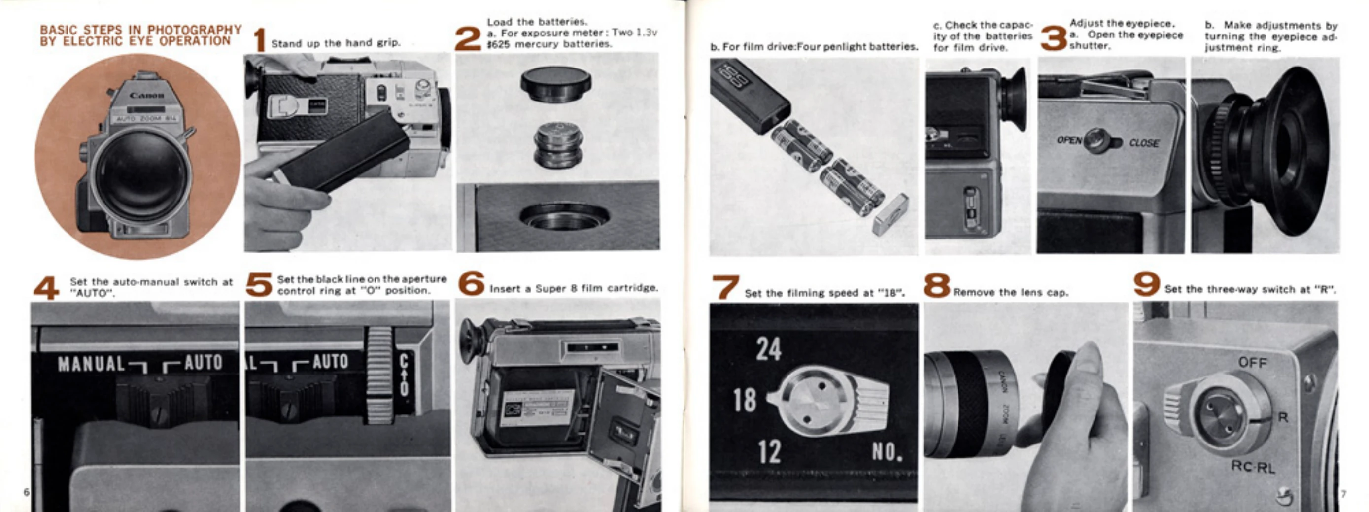 Manual for AUTO ZOOM 814