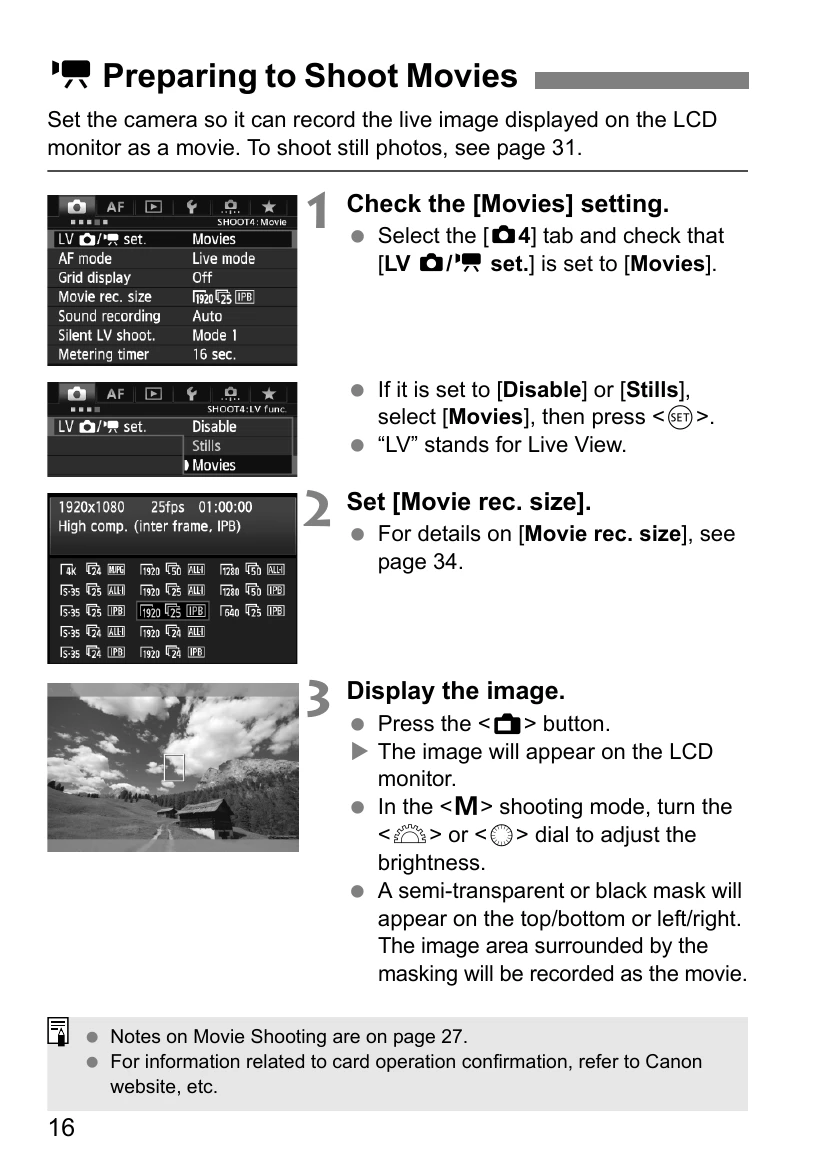 Manual for EOS-1D C