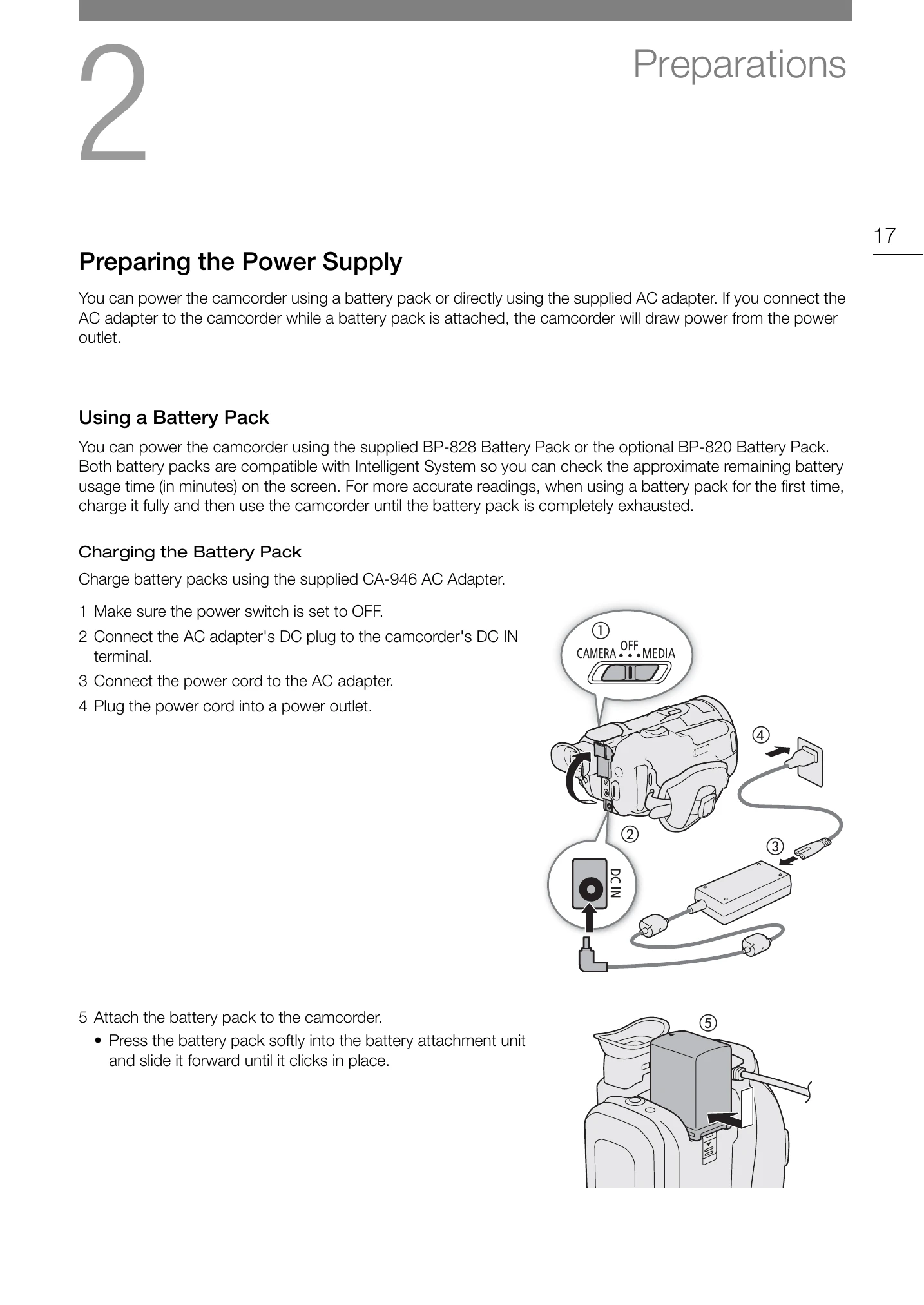 Manual for VIXIA GX10