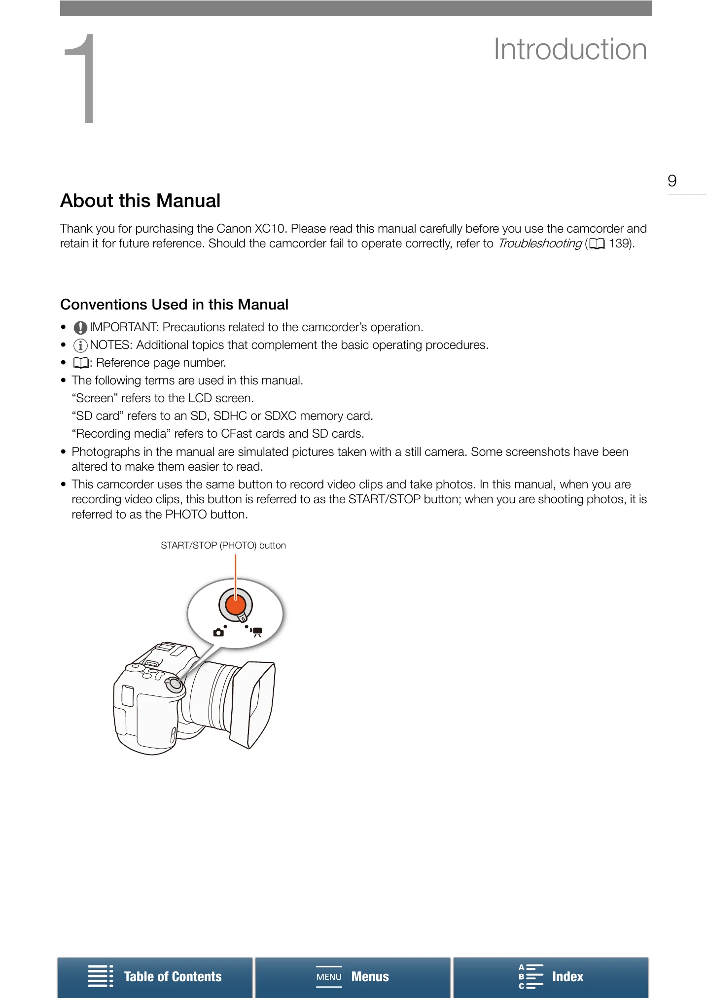 Manual for XC10