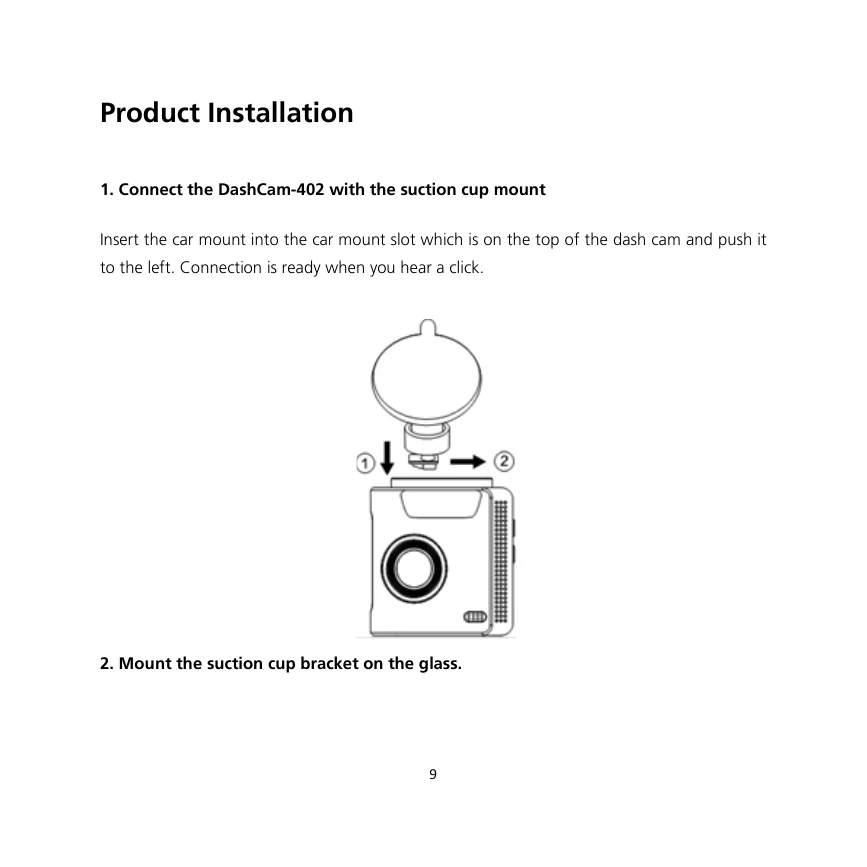 Manual for DashCam-402