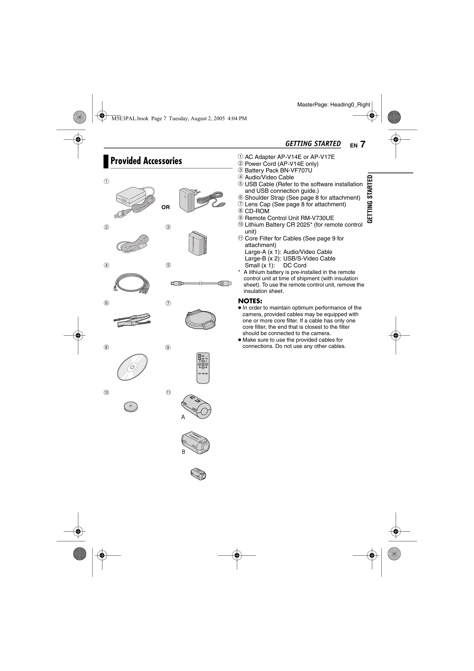 Manual for GZ-MG50E/EK