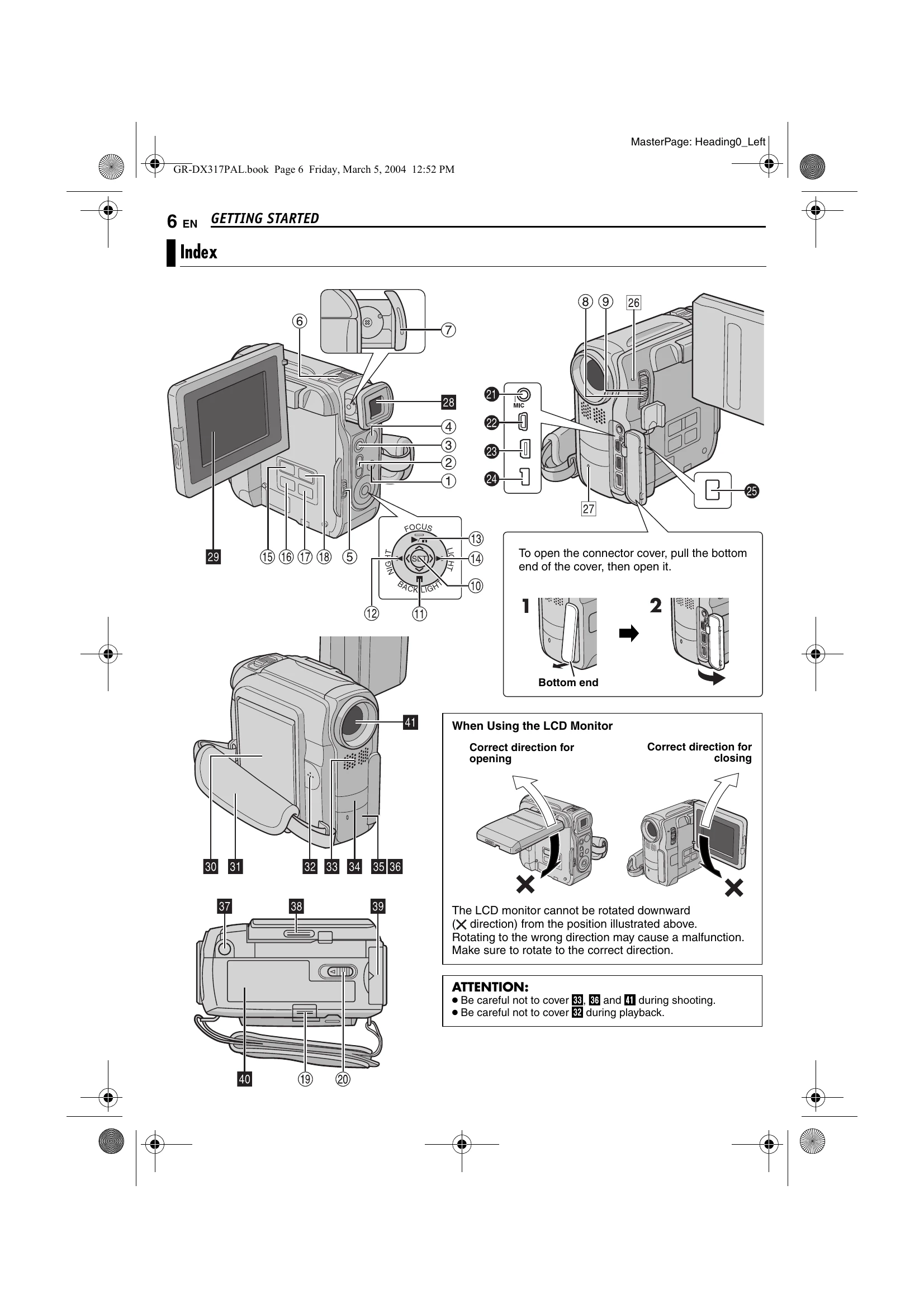 Manual for GR-DX307