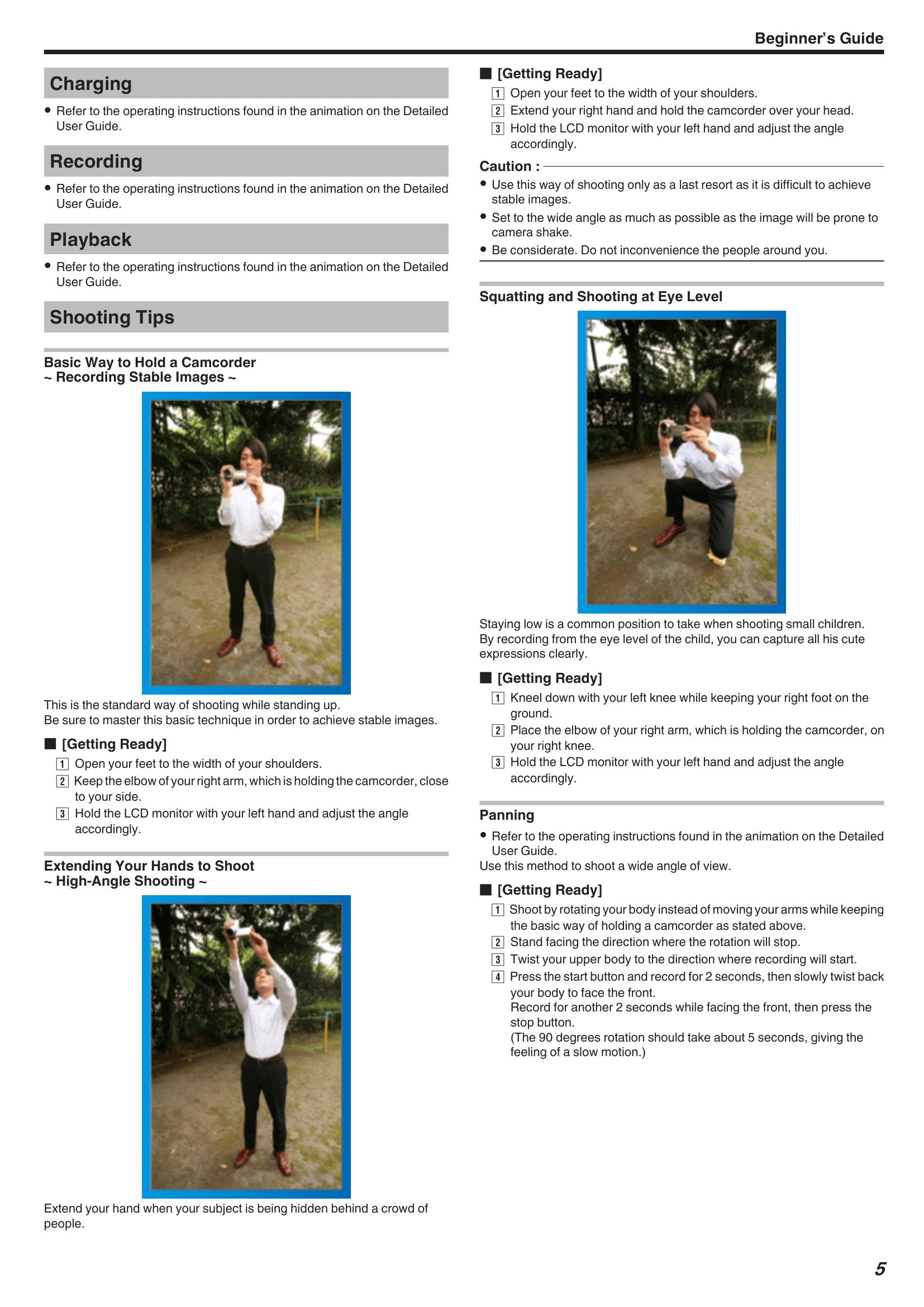 Manual for GZ-GX1