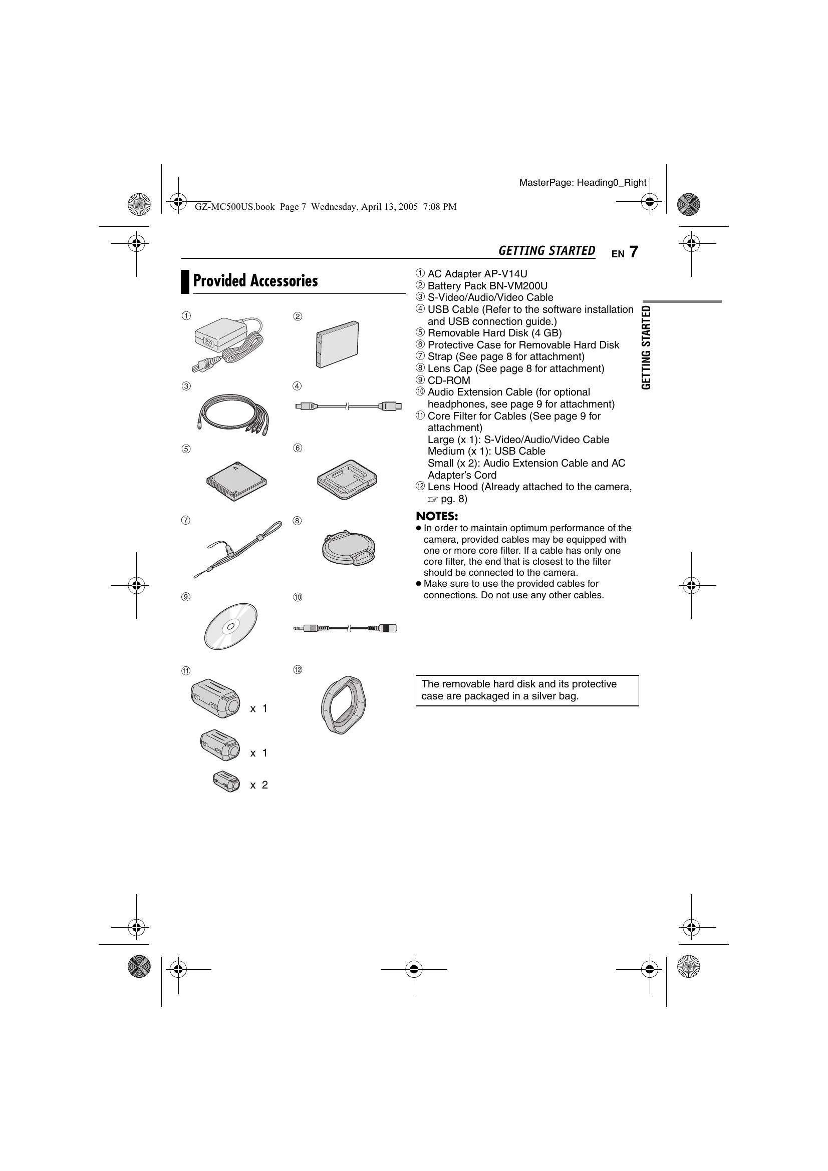 Manual for GZ-MC500U