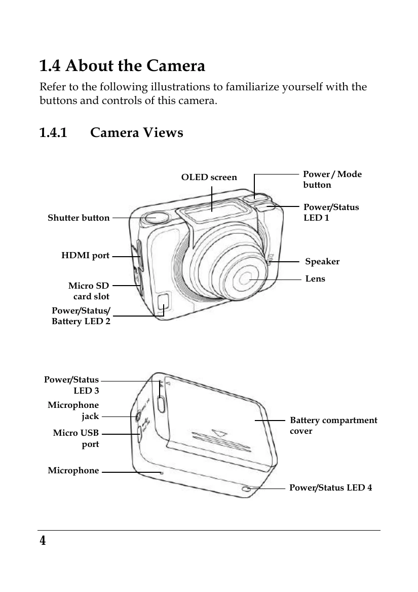 Manual for HD Action Camera