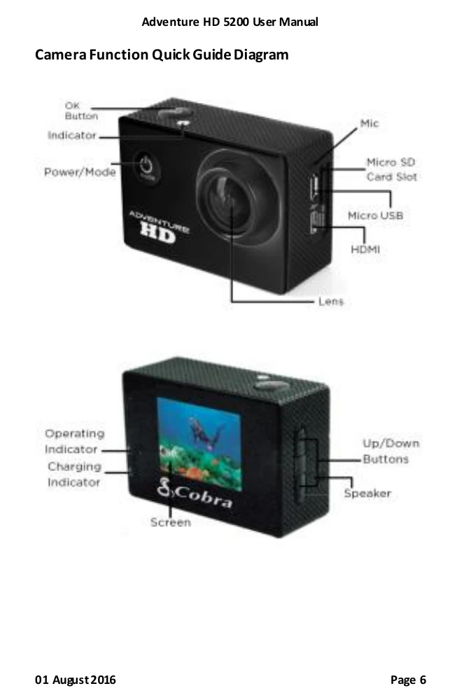 Manual for Adventure HD 5200