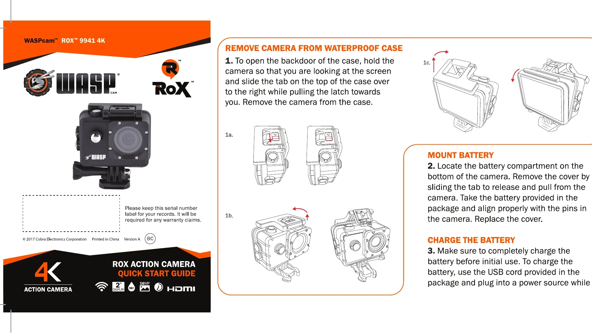 Quick Start Guide for 9941 4K