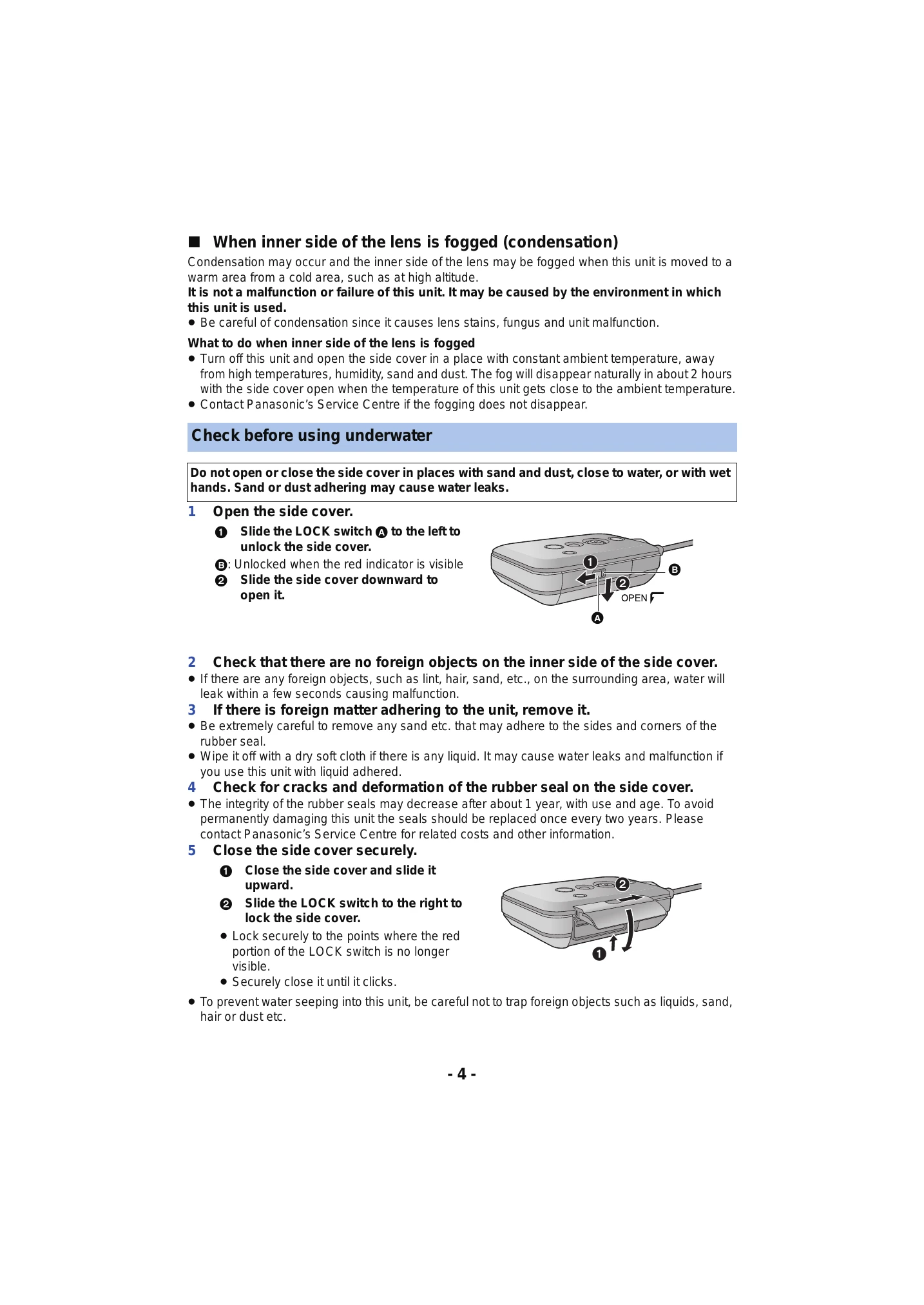 Manual for HX-A100