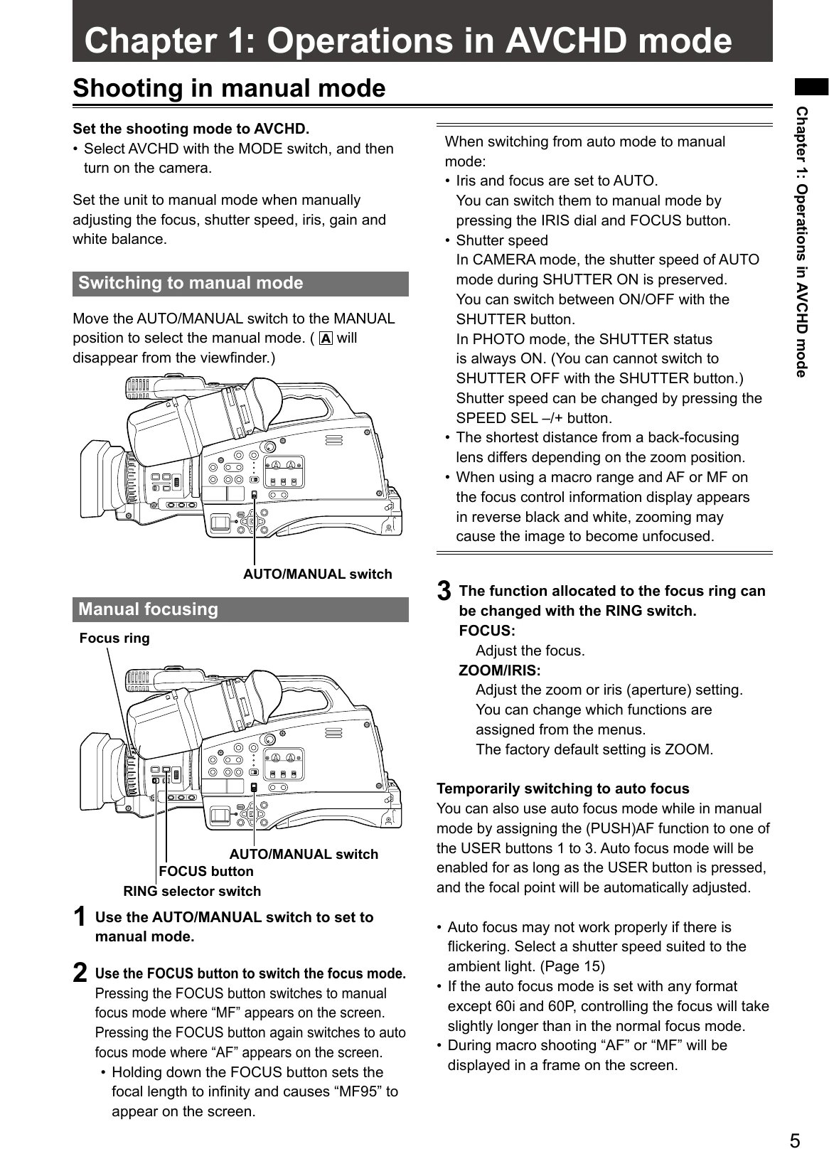 Manual for AG-HMC80P