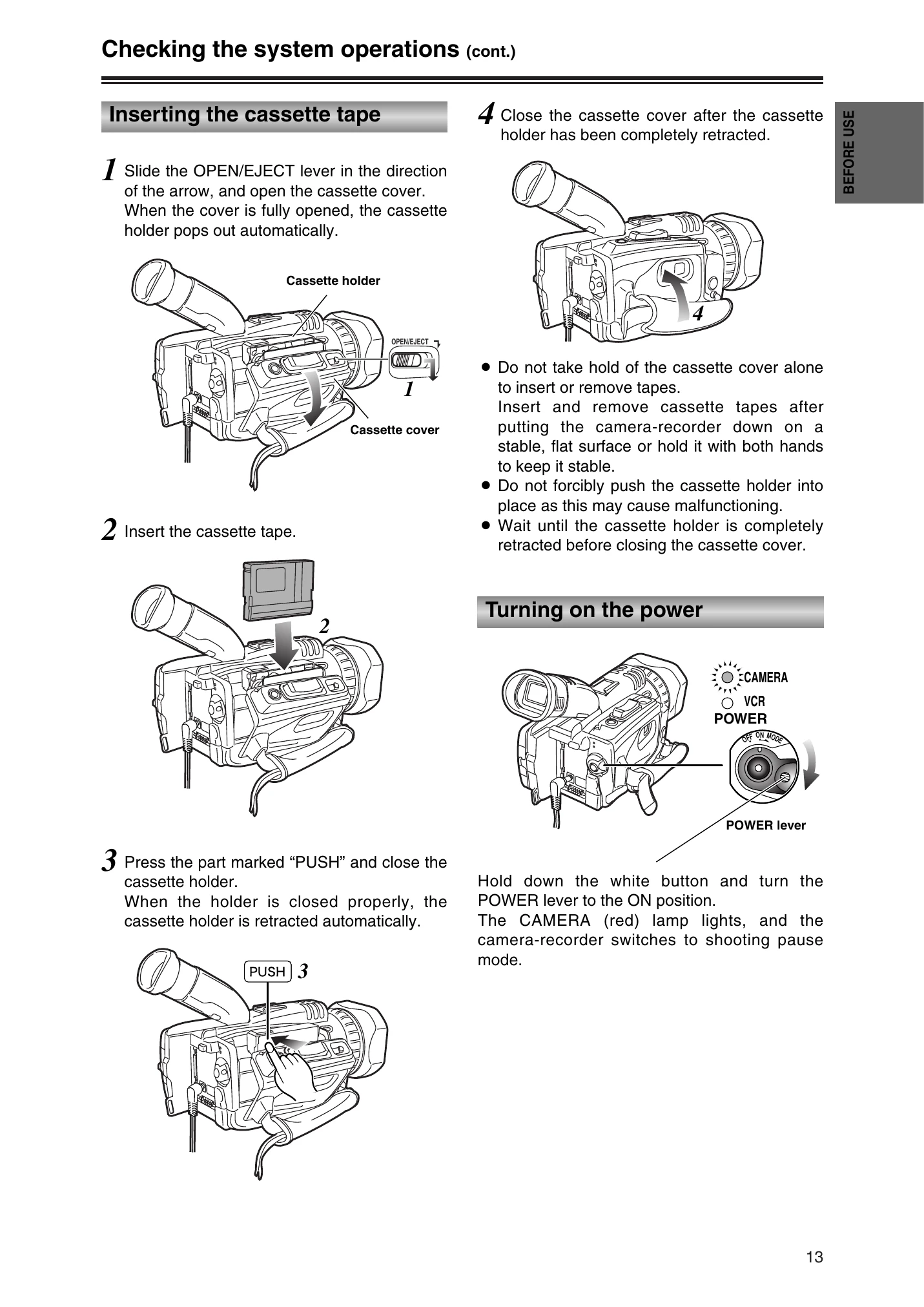 Manual for AG-DVC30P