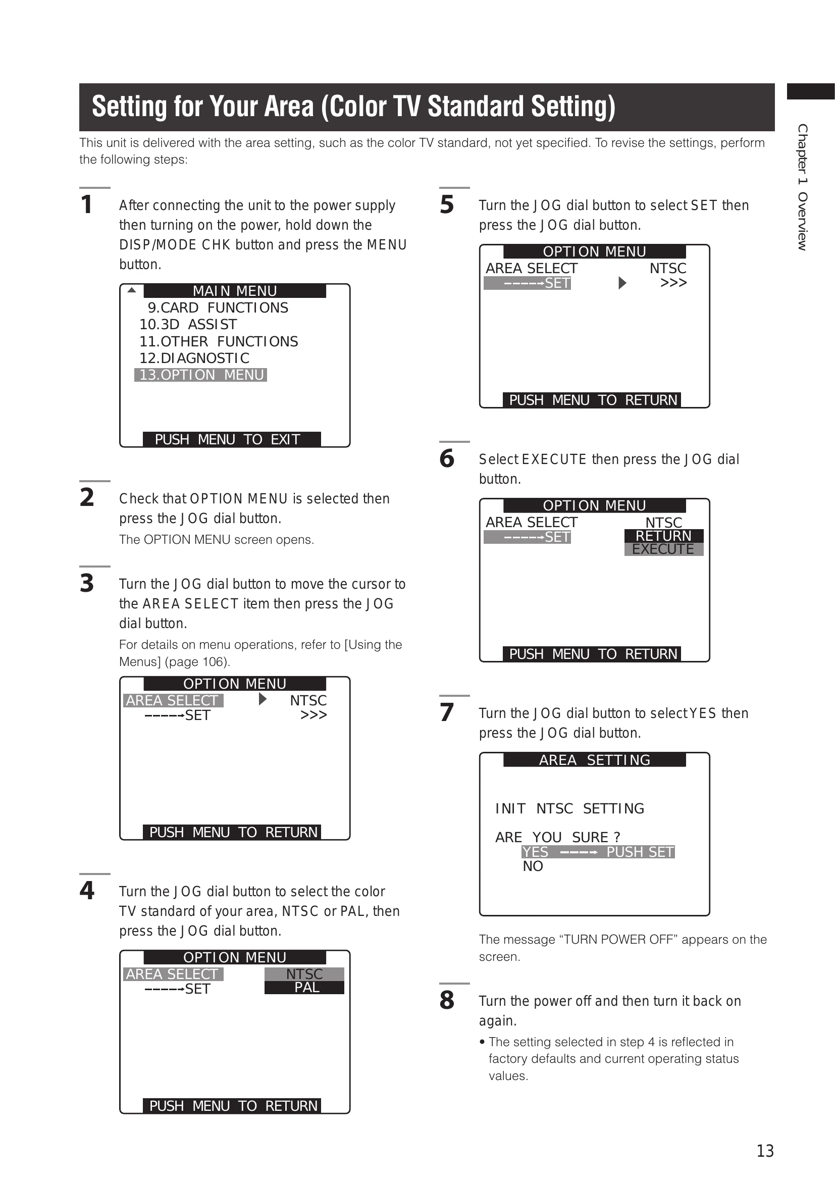 Manual for AG-3DP1G