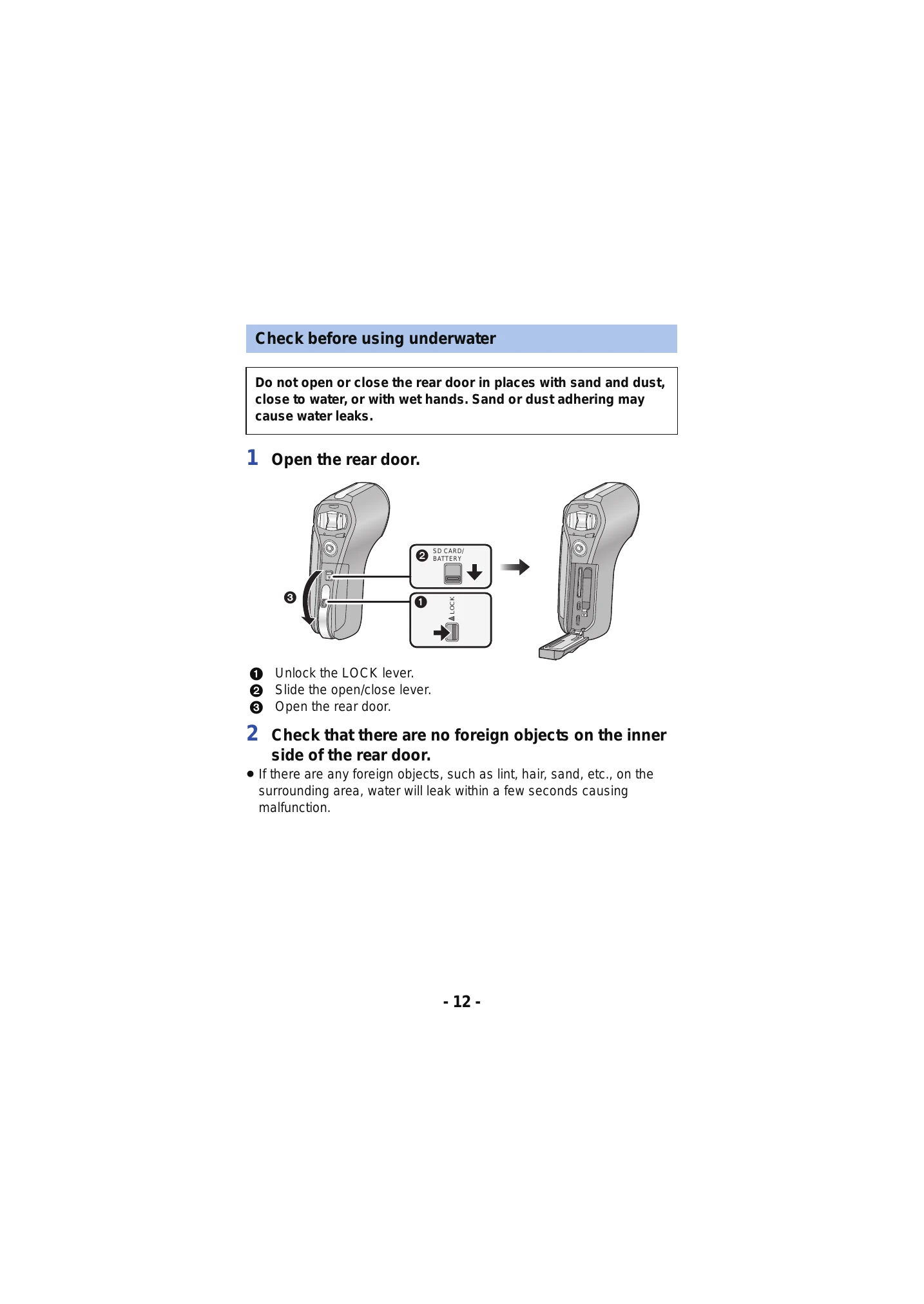 Manual for HX-WA30