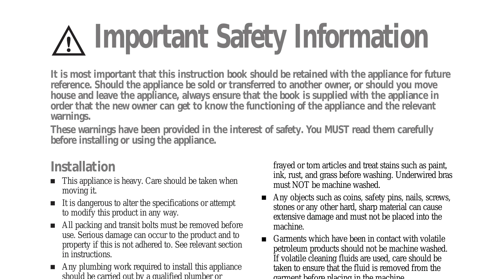Manual for EW 1200 I - Troubleshooting and error codes + PDF Download