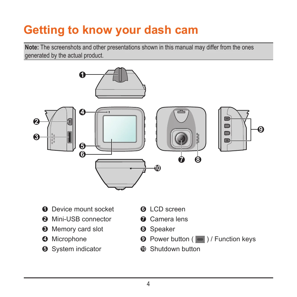 Manual for MiVue™ C560/C570 Series