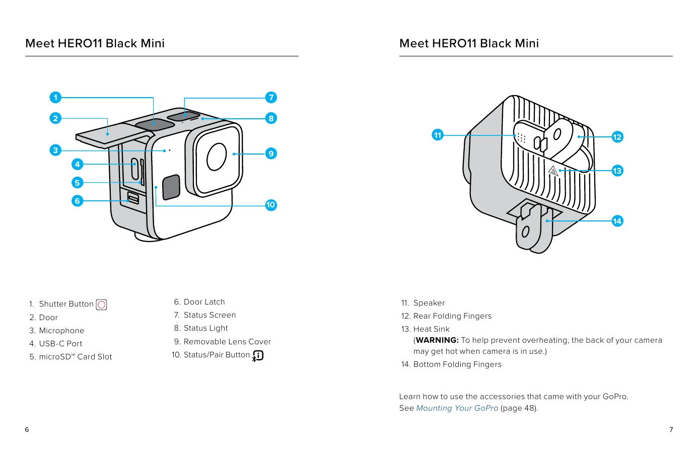 Manual for HERO11 Black Mini