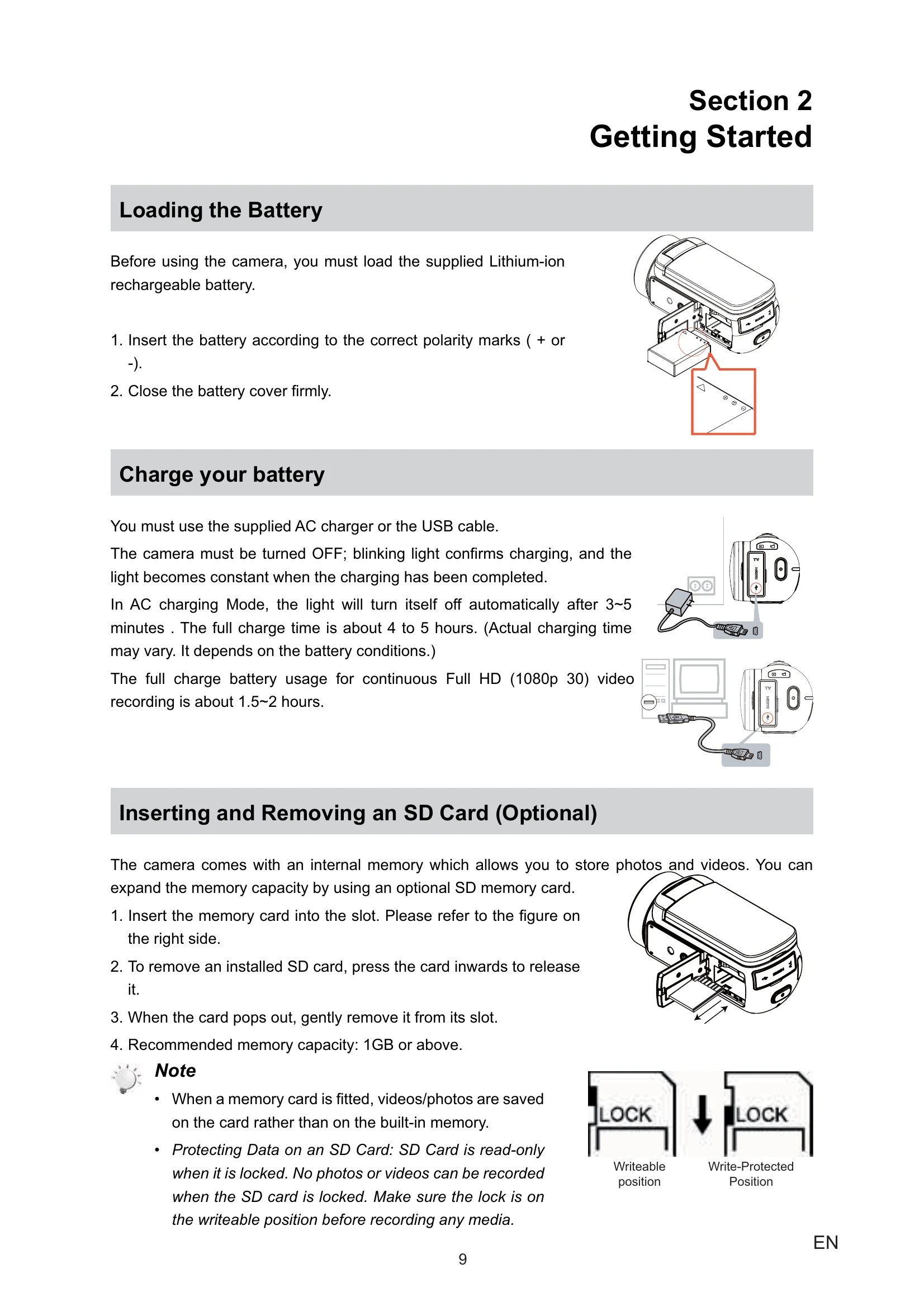 Manual for DZHV598E