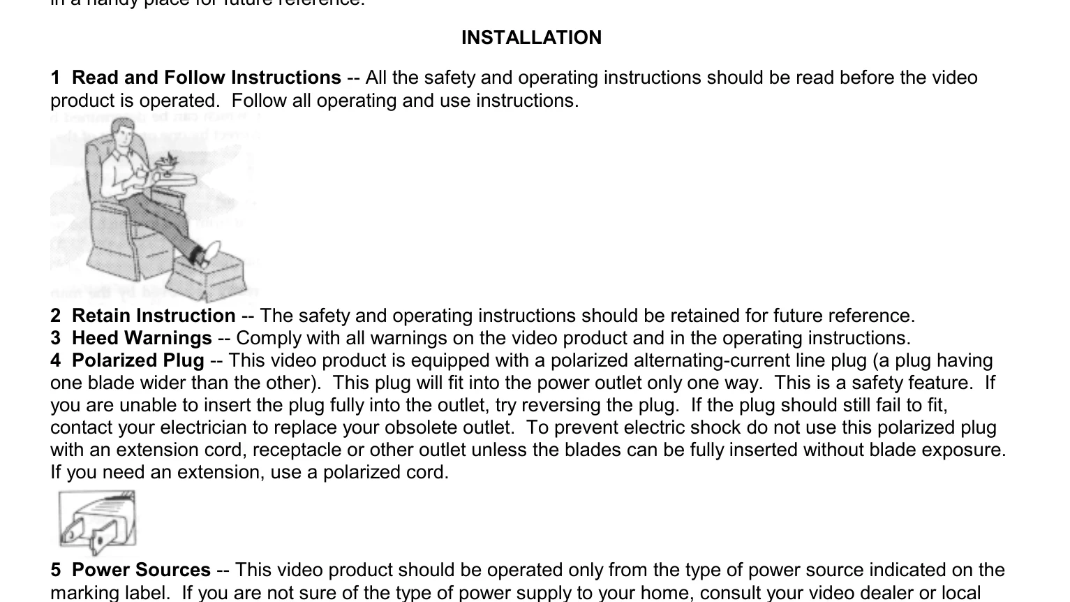 Manual for VM-6400A/VM-7400A