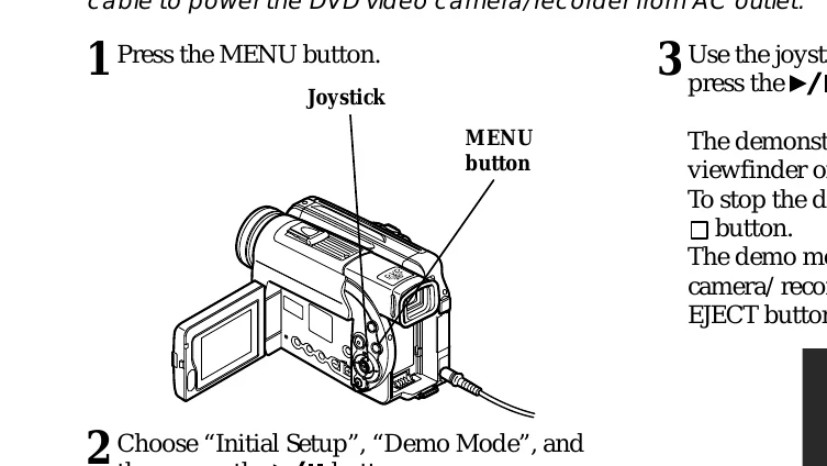 Manual for DZ-MV230A/MV200A