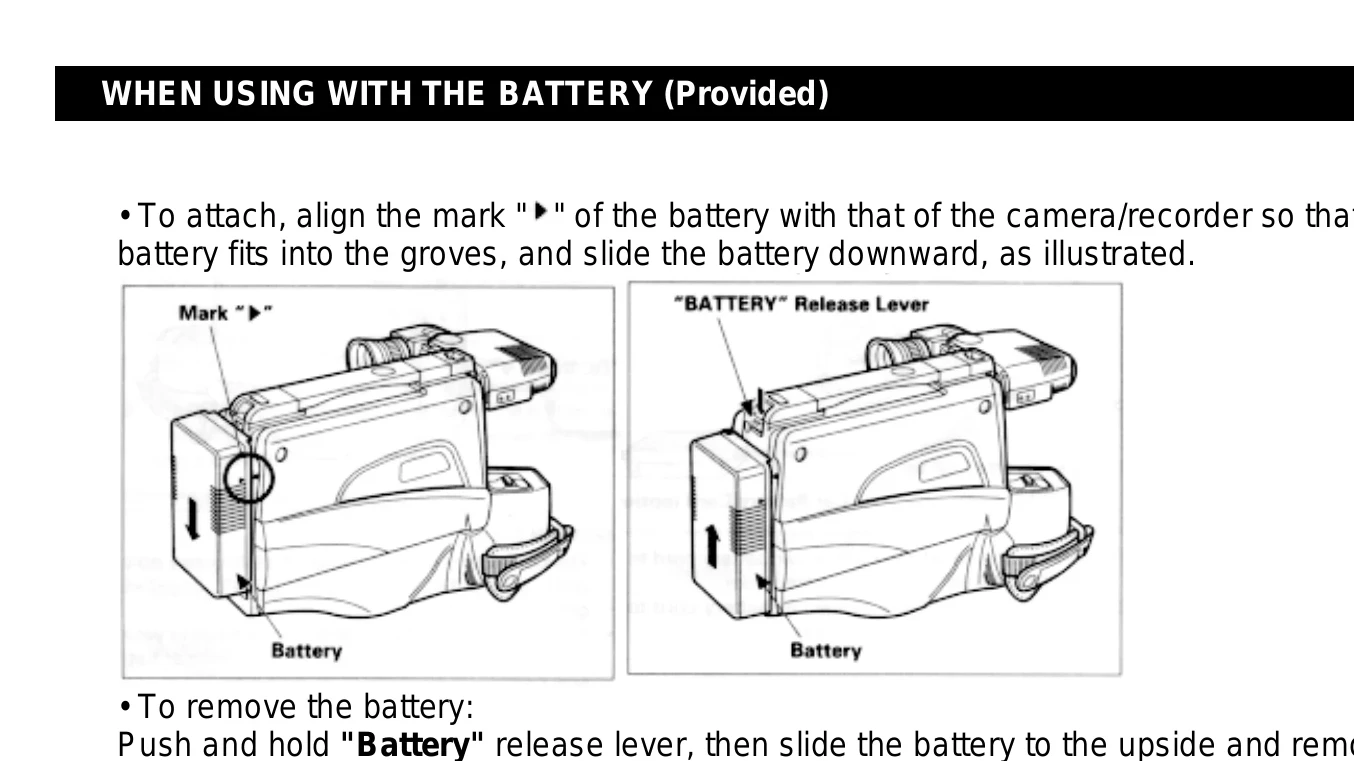 Manual for VM-1700A / VM-2700A
