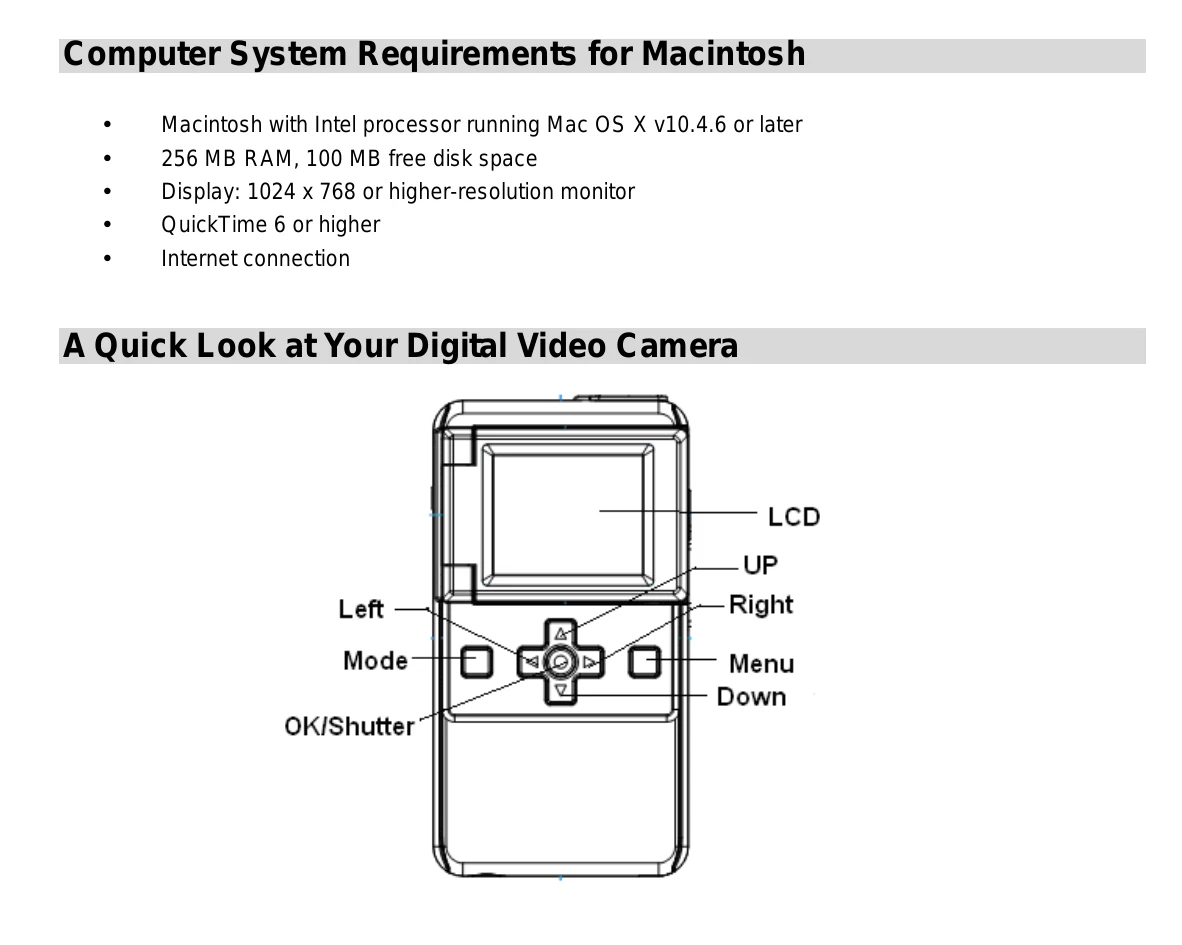 Manual for DVR 410