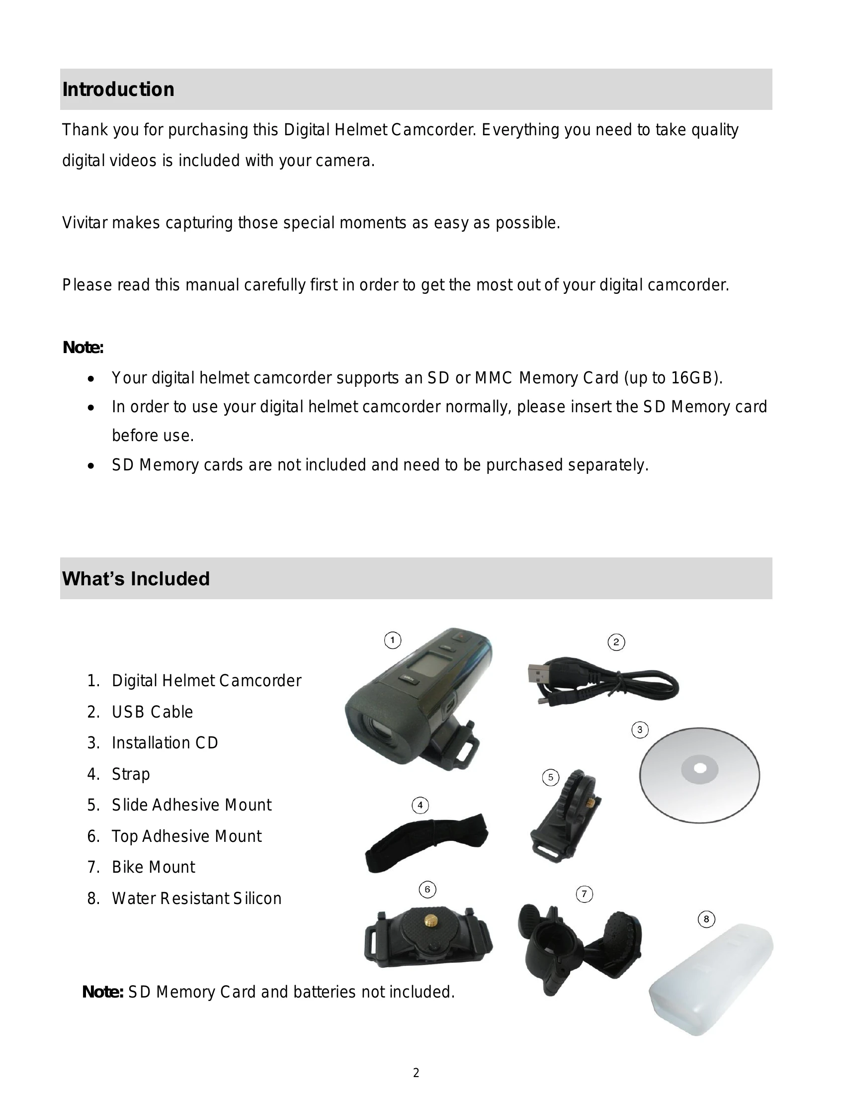 Manual for DVR 480