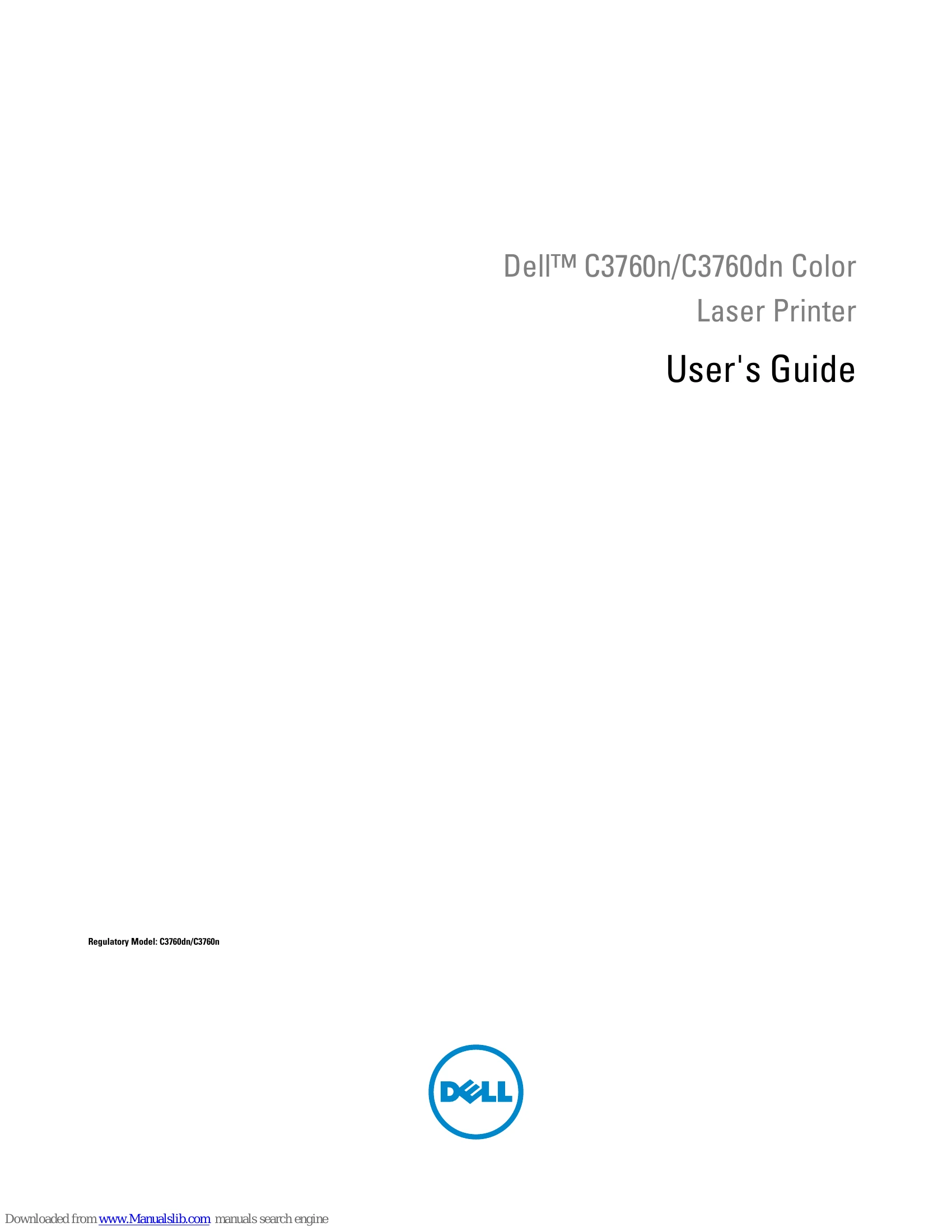 Manual for C3760n/C3760dn