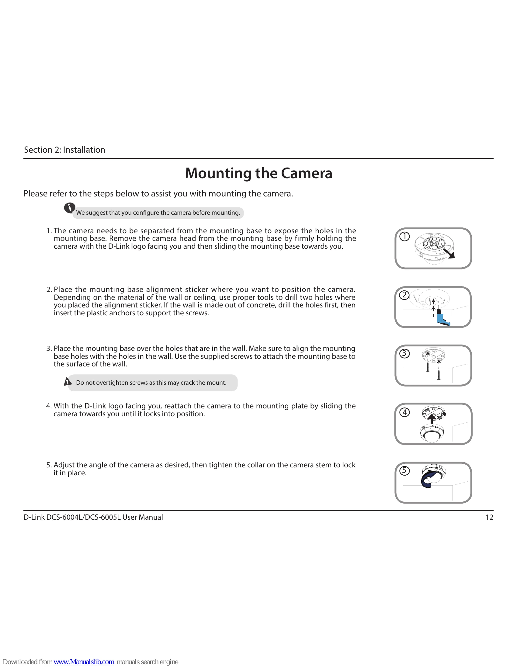 Manual for DCS-6004L/DCS-6005L