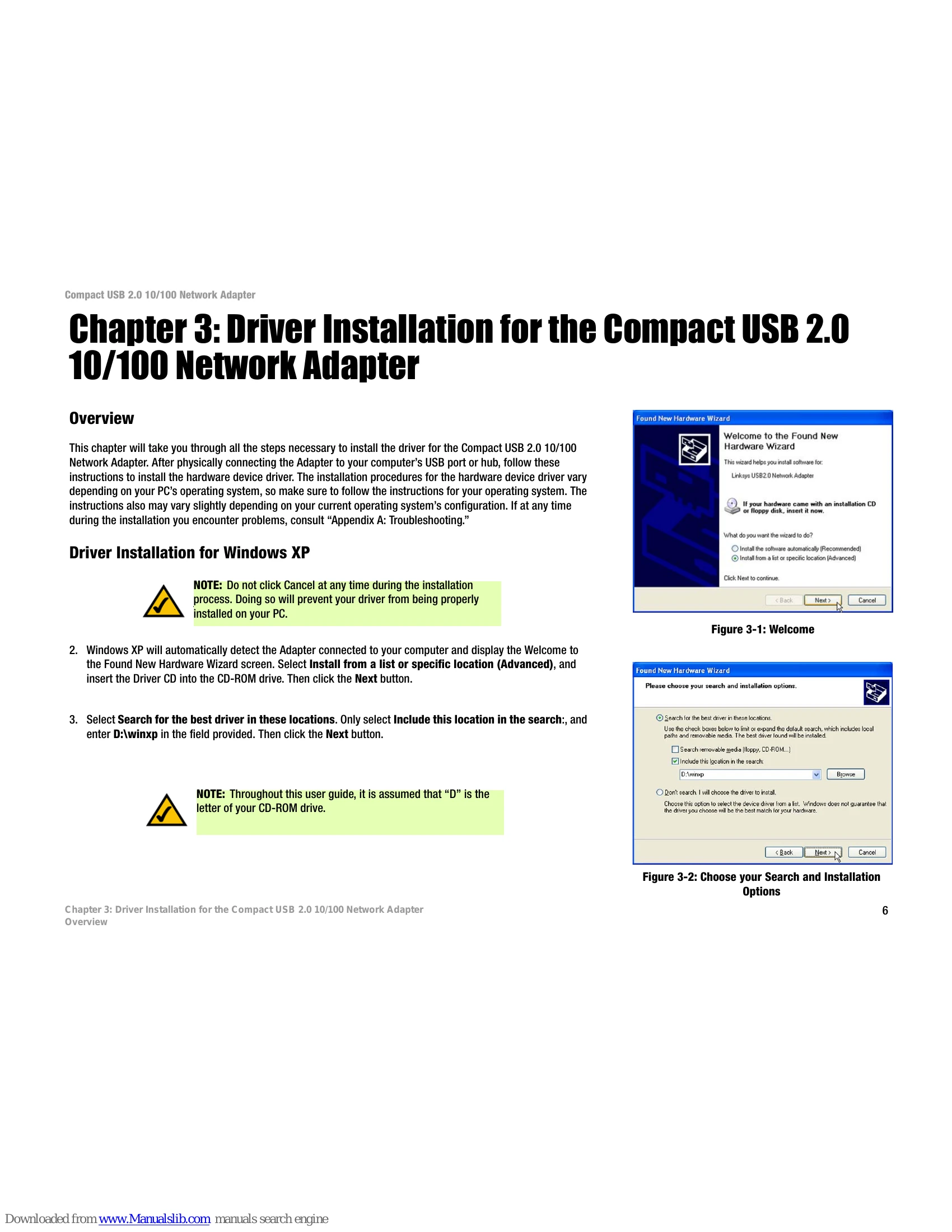 Manual for USB200M