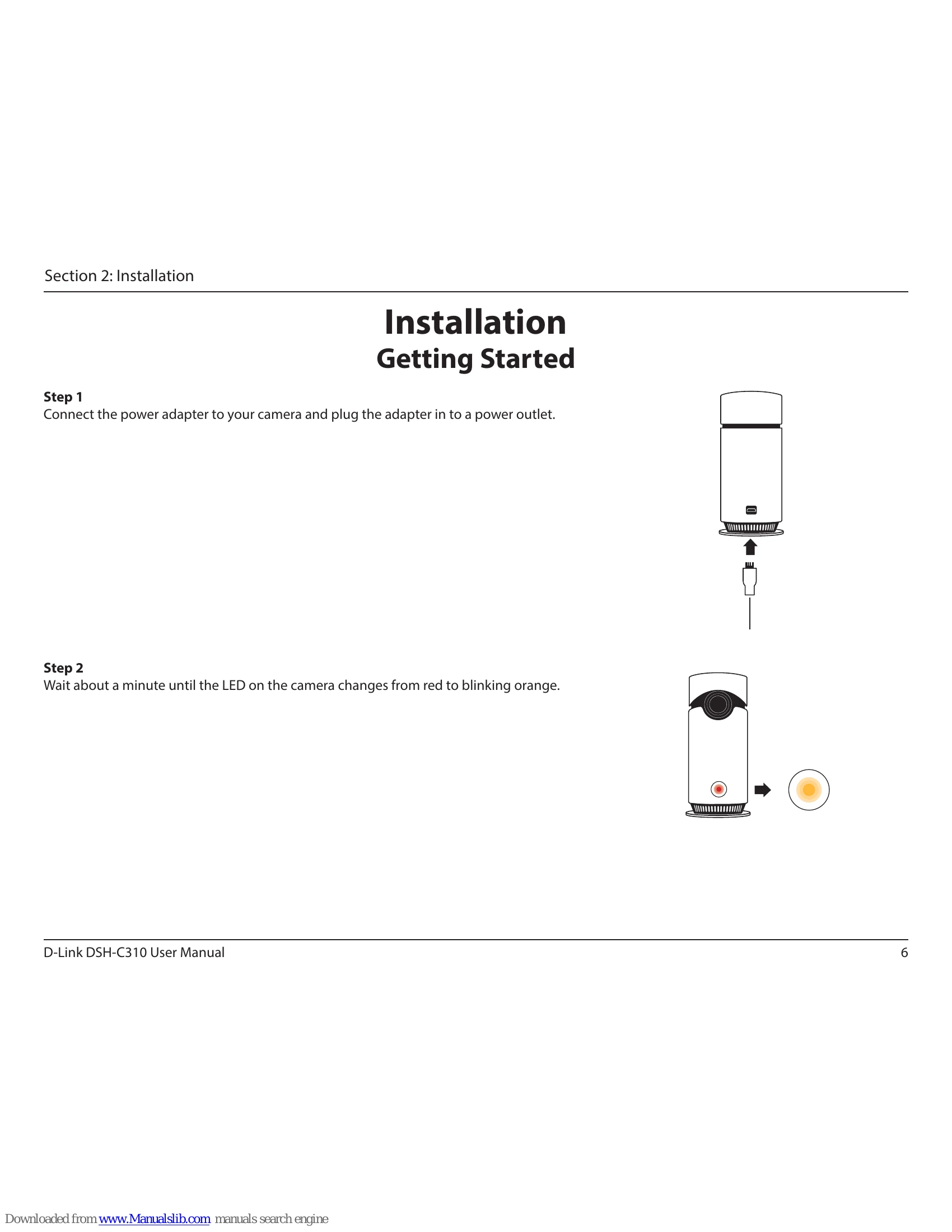 Manual for DSH-C310