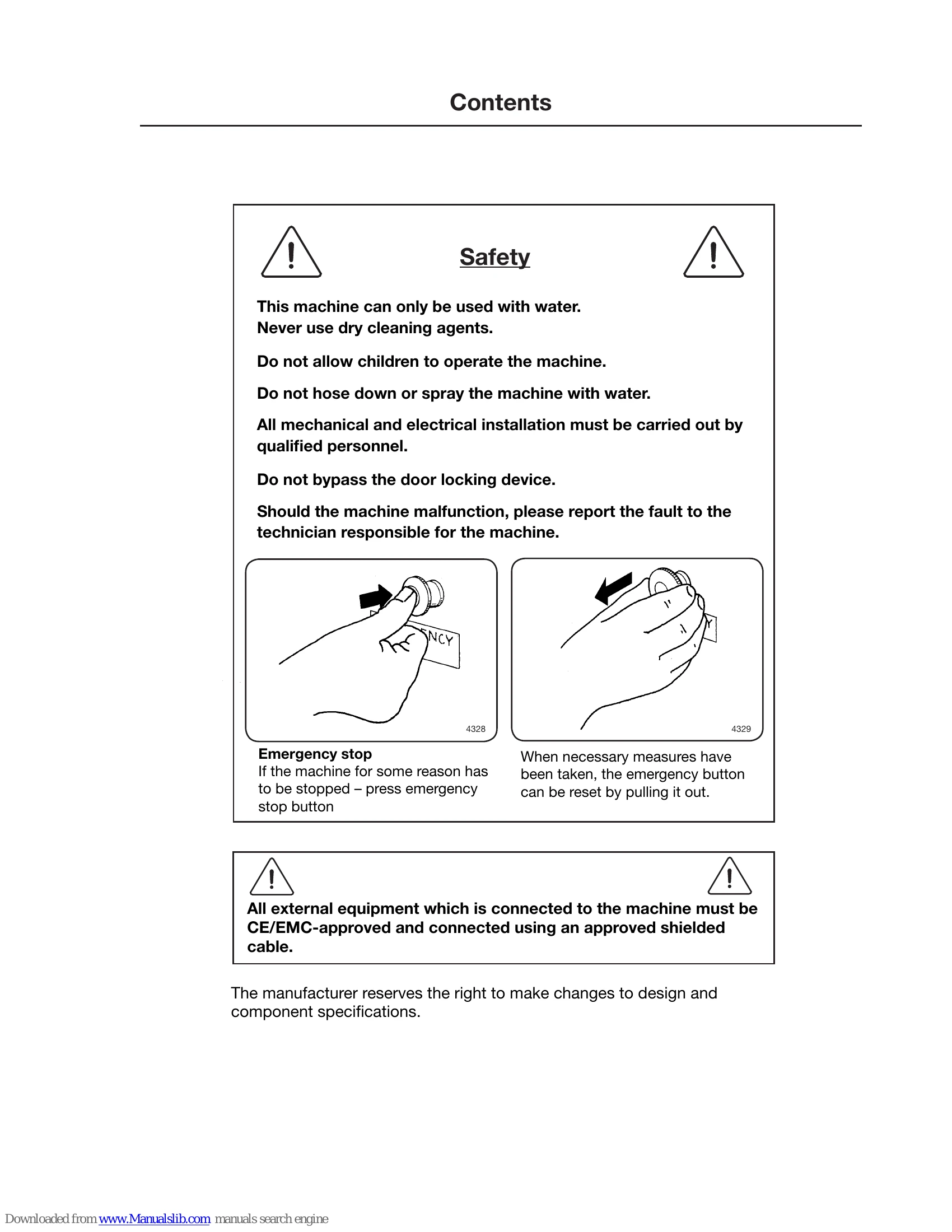 Manual for W4400H, W3600H, W3850H, W31100H