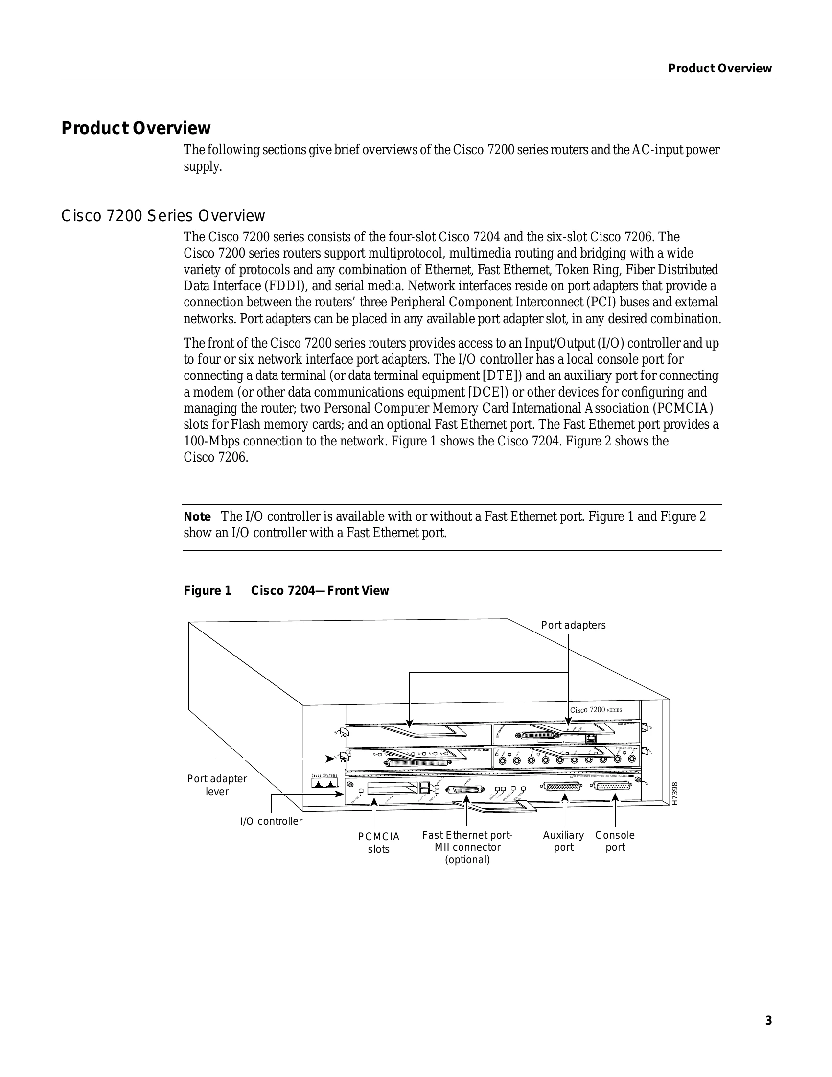 Installation Guide for 7200 Series