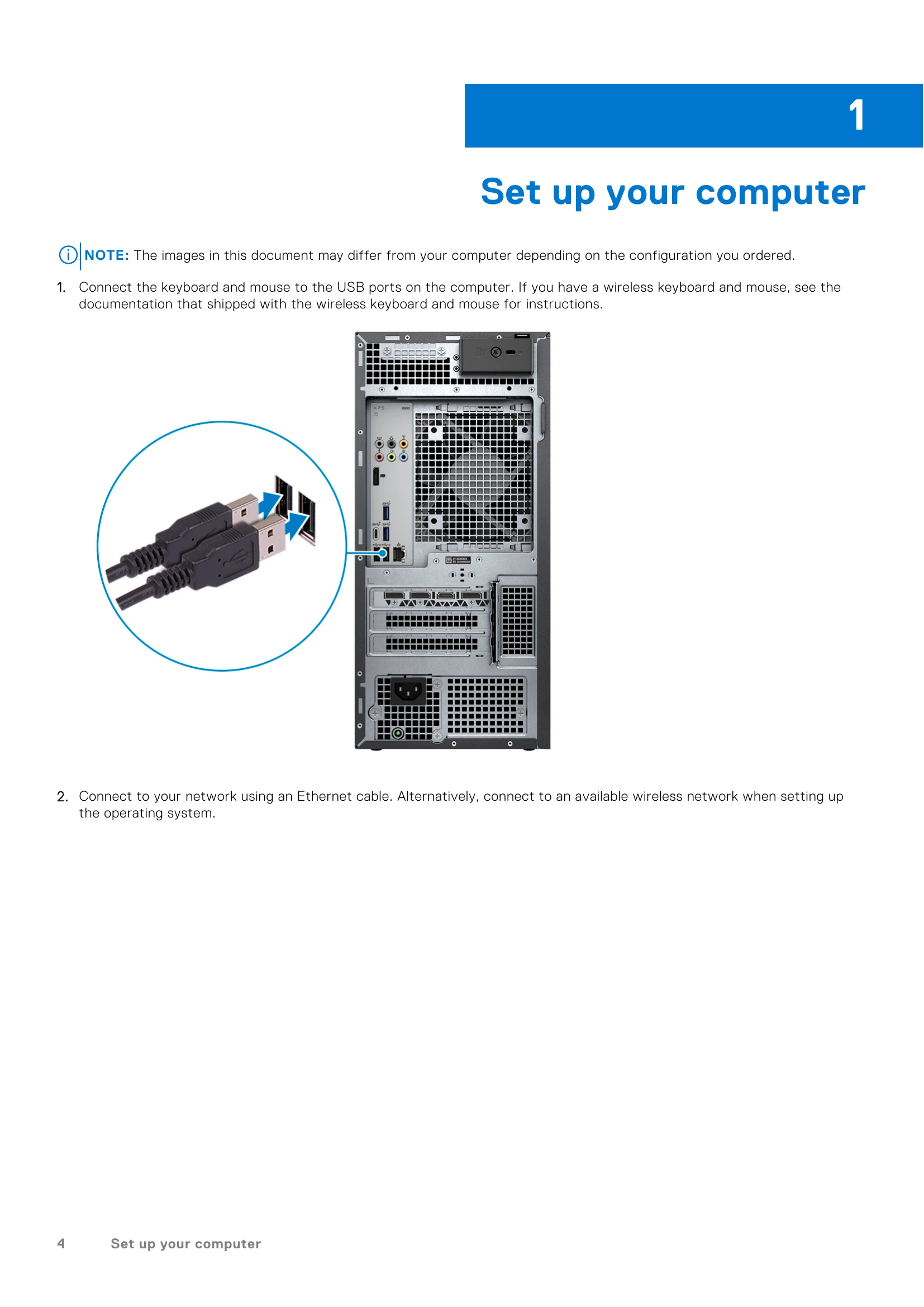 Manual for XPS 8960
