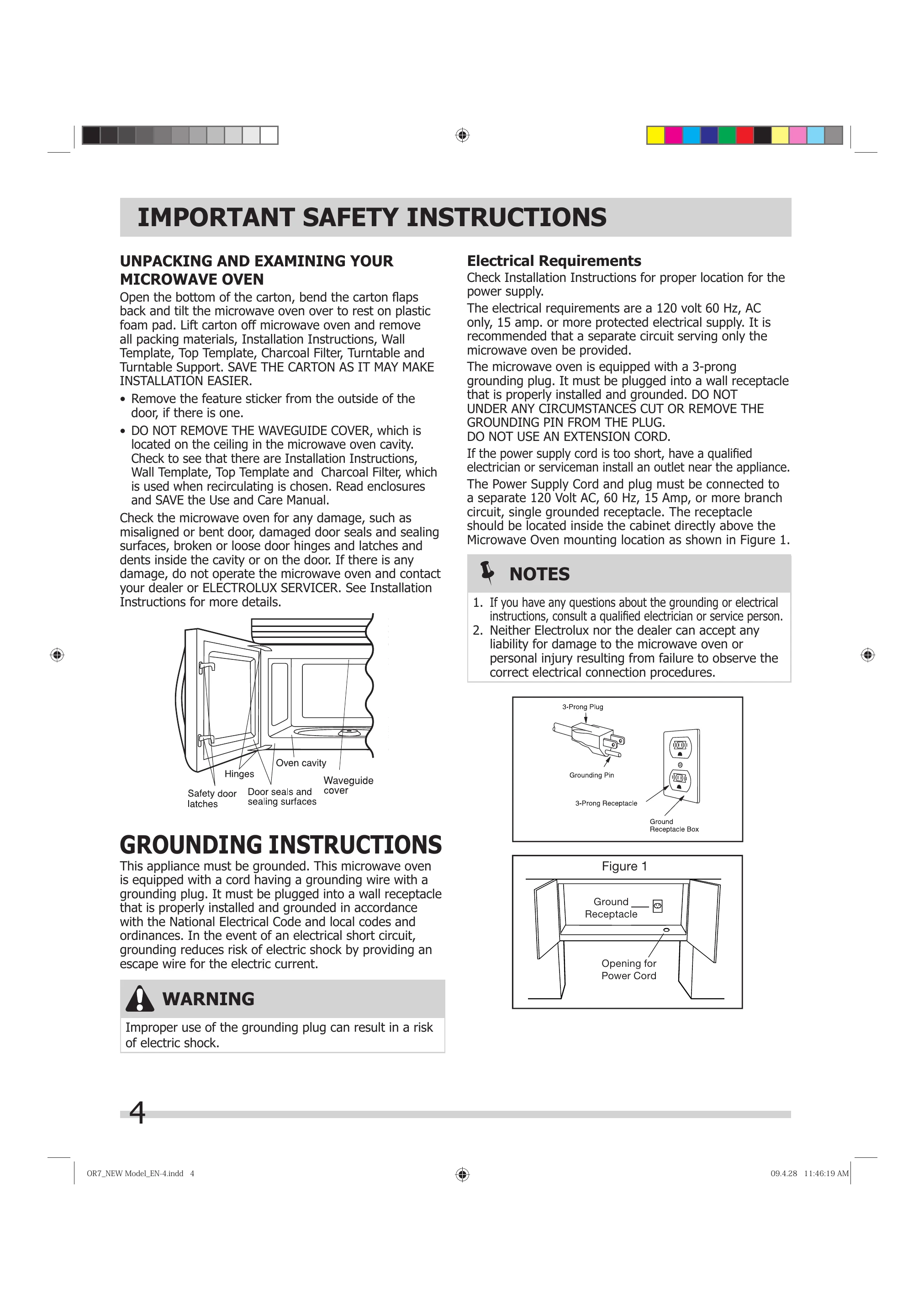 Manual for FGMV174KFC