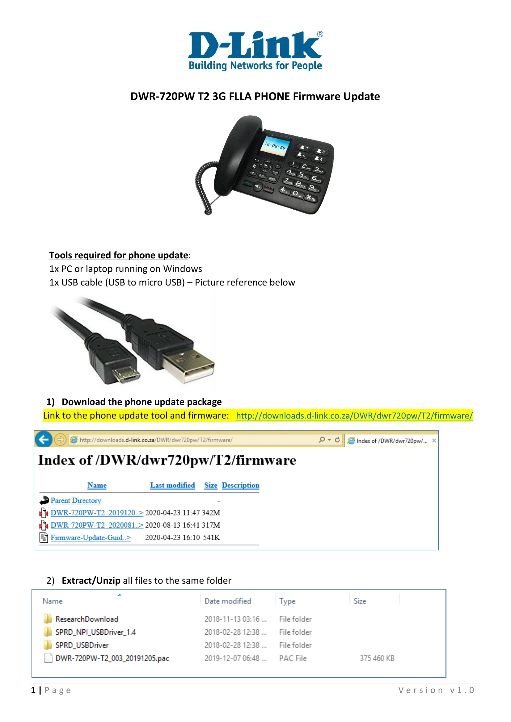 Installation Guide for DWR-720PW T2