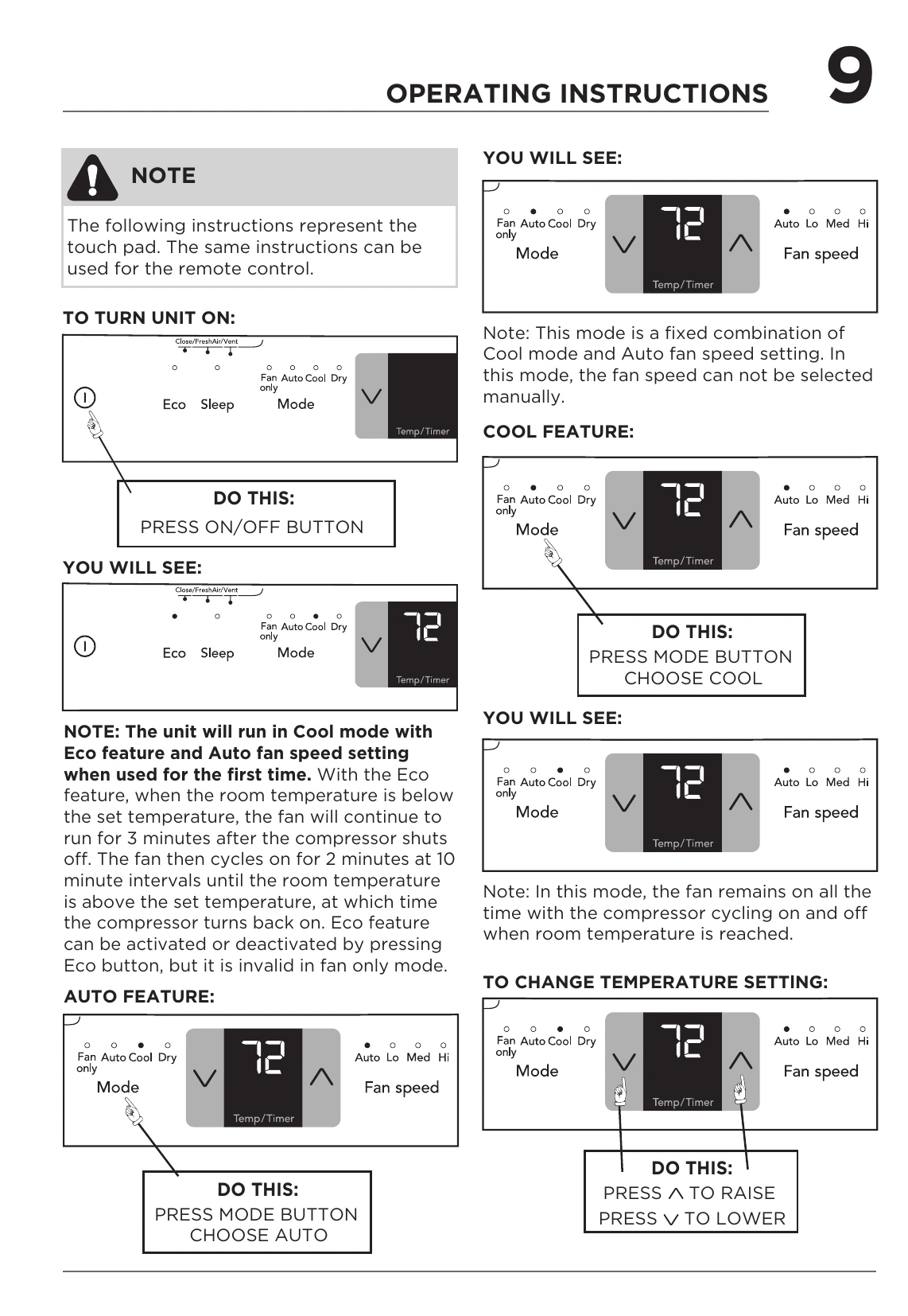 Manual for ffre053wae
