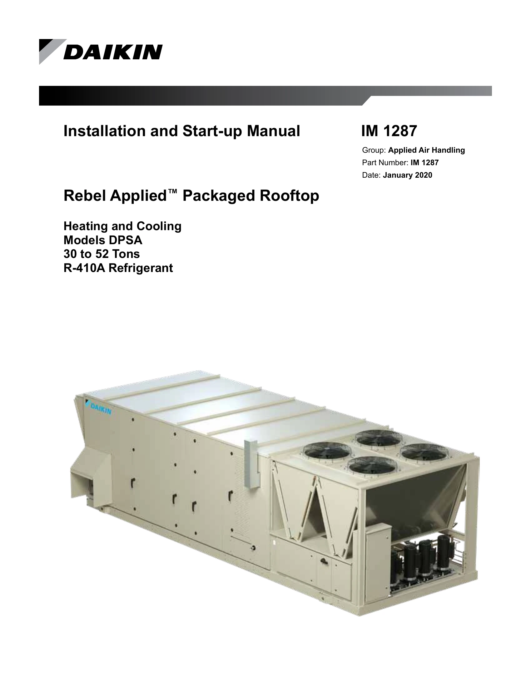Manual for IM 1287