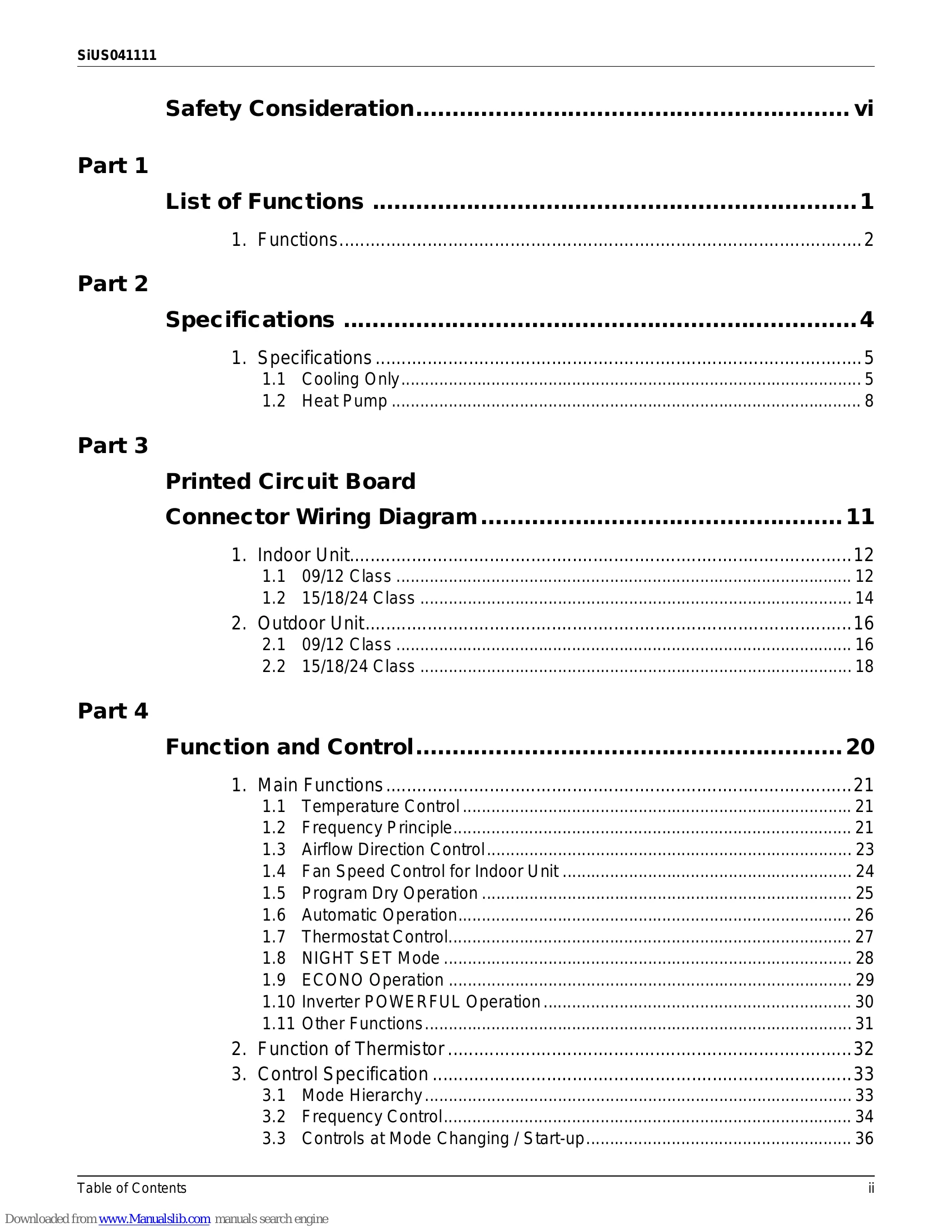 Manual for SiUS041111