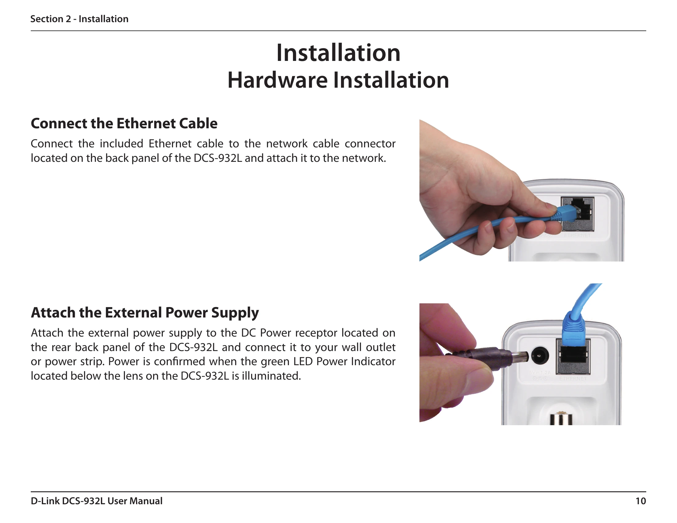 Manual for DCS-932L