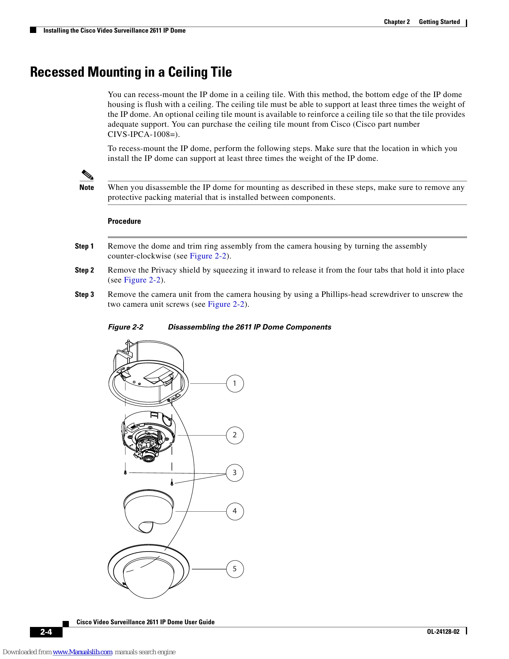 Manual for CIVS-IPC-2611