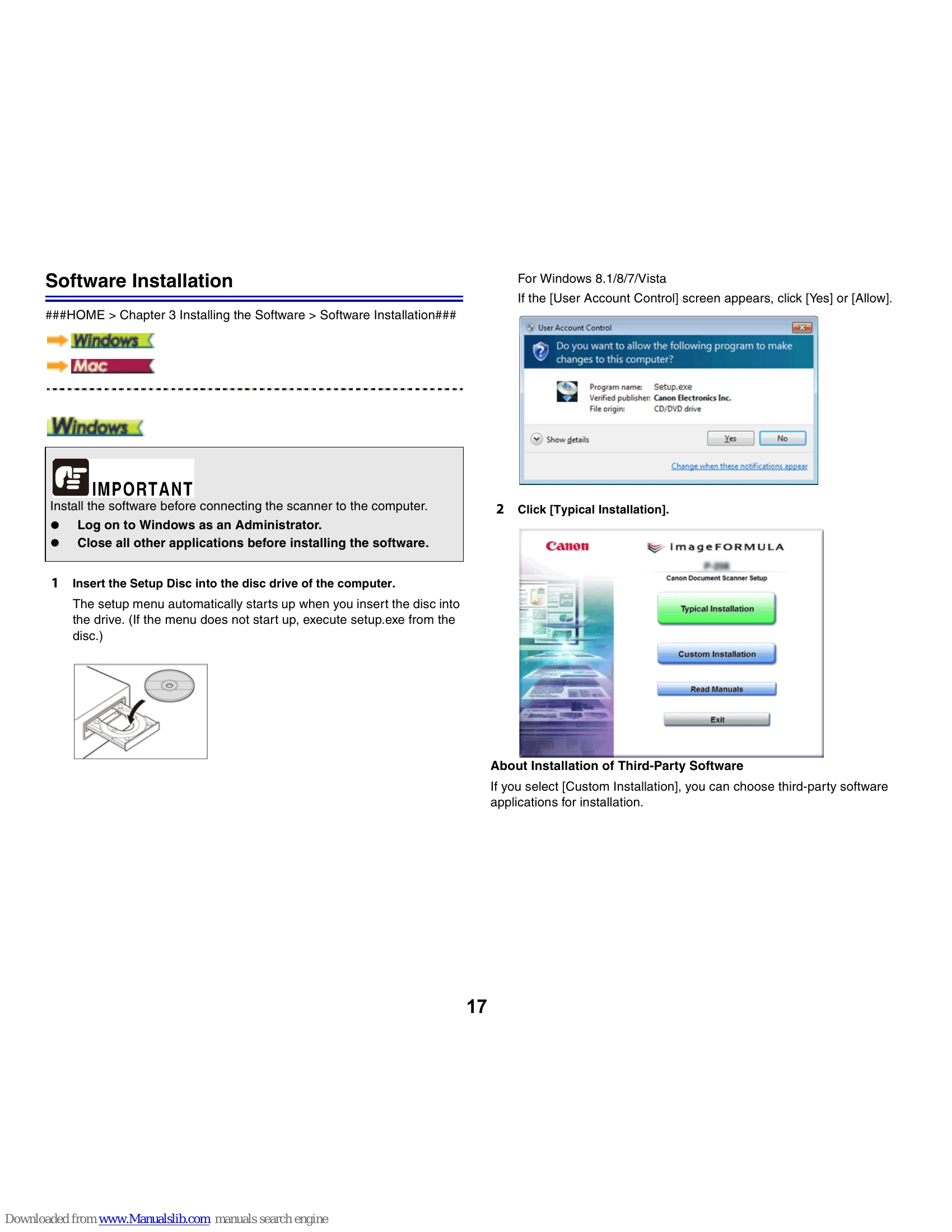 Manual for DR-C225
