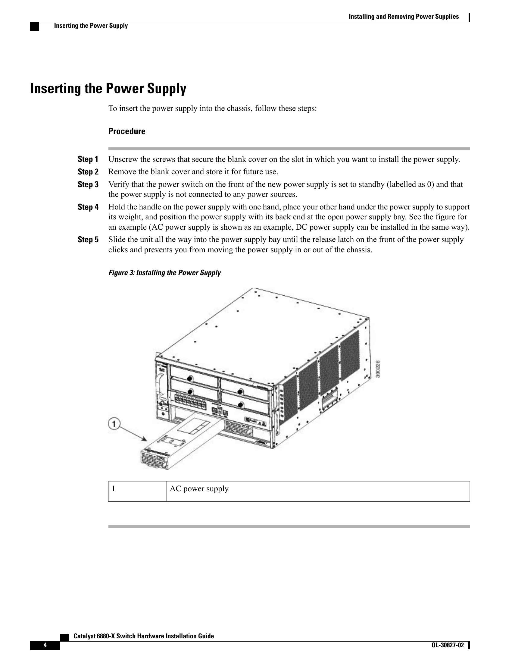 Installation Guide for C6880-X-3KW-AC