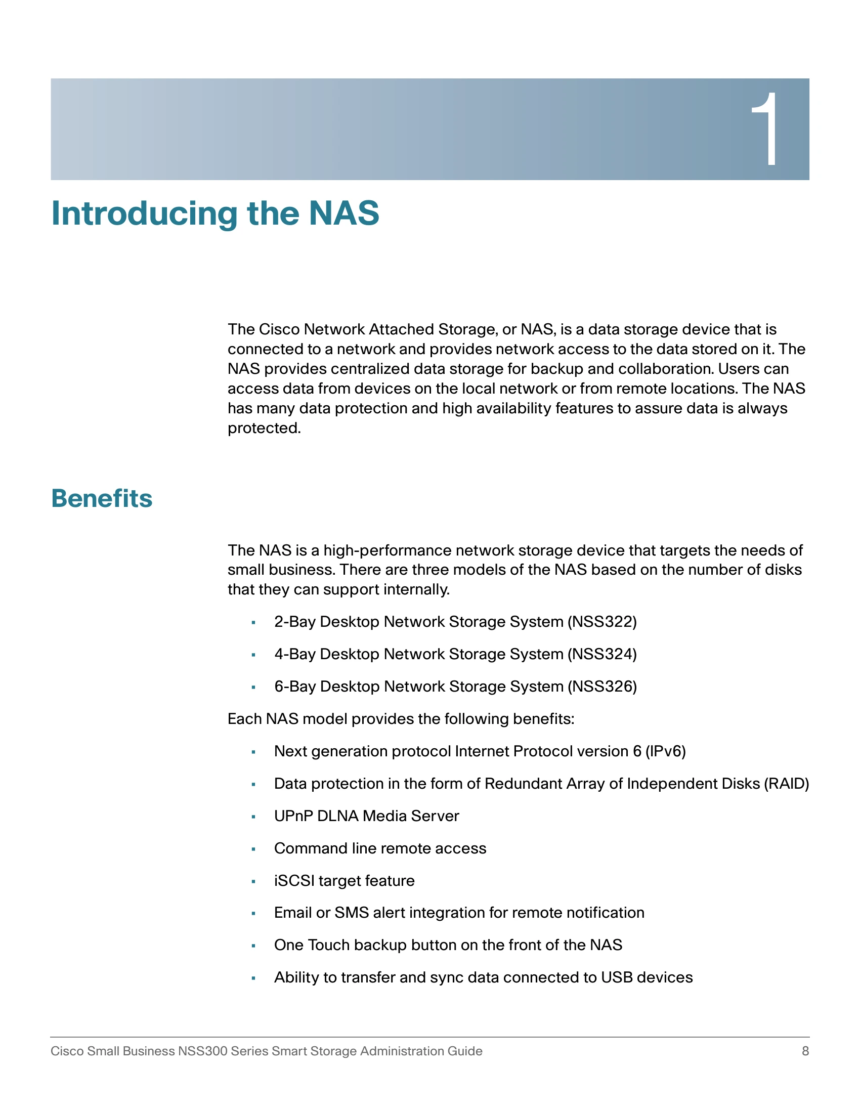 Manual for NSS300 Series Smart Storage