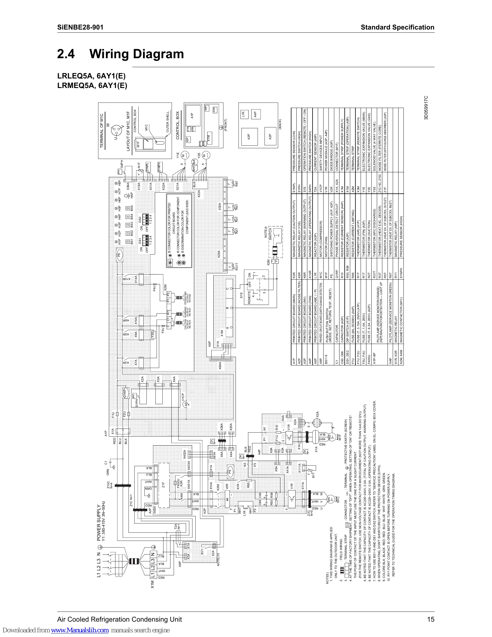 Manual for LRLEQ5AY1(E)