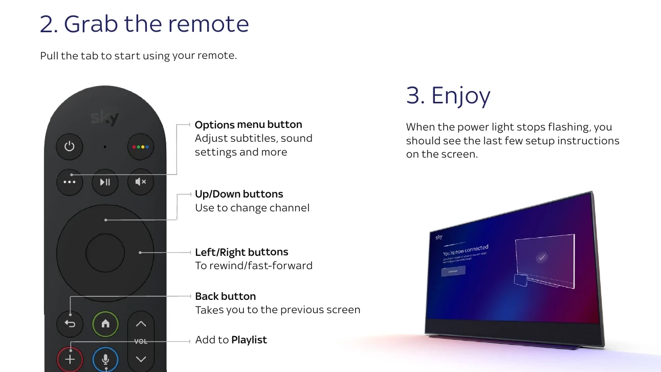 Manual for Sky Glass
