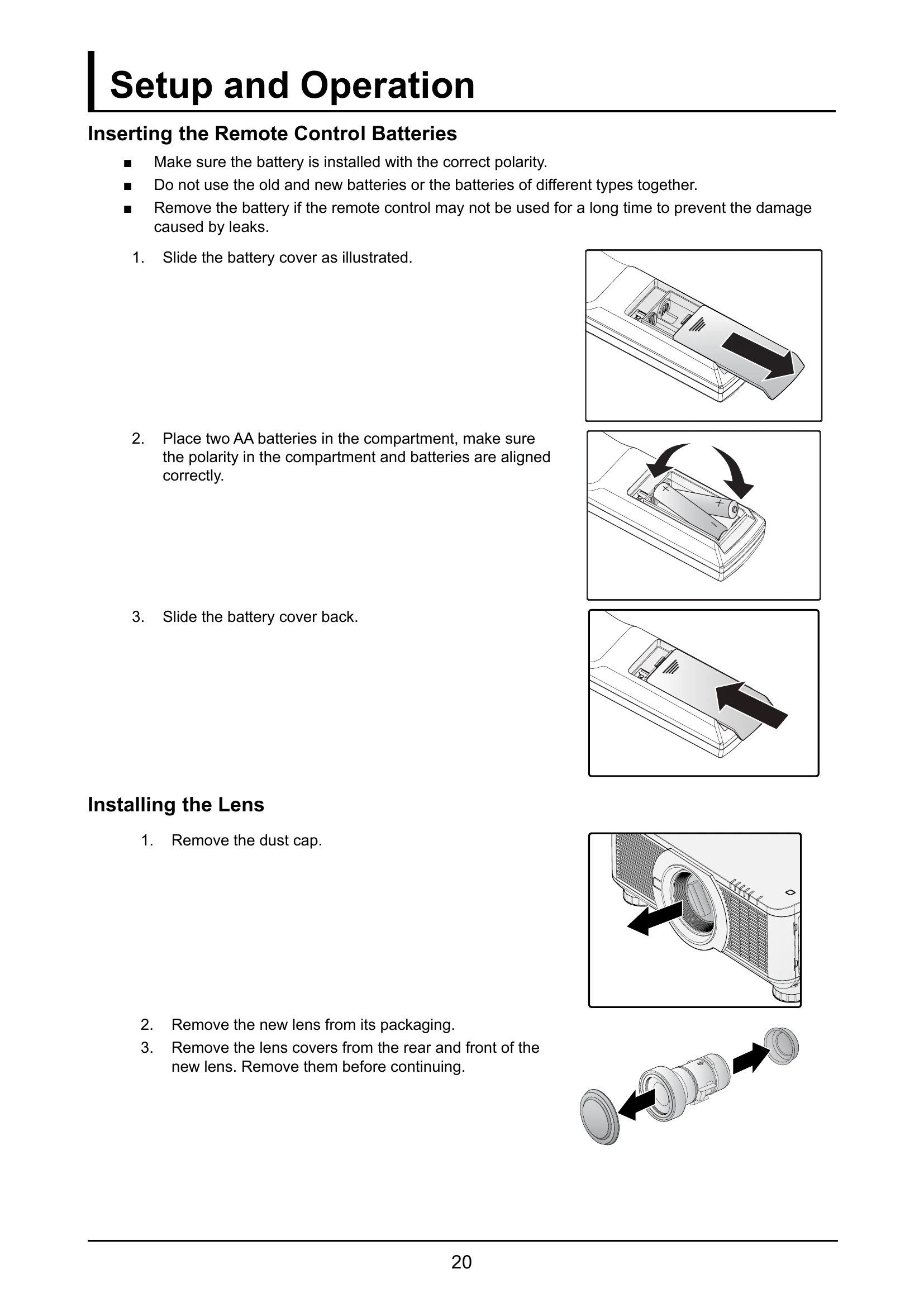 Manual for LX-MU700