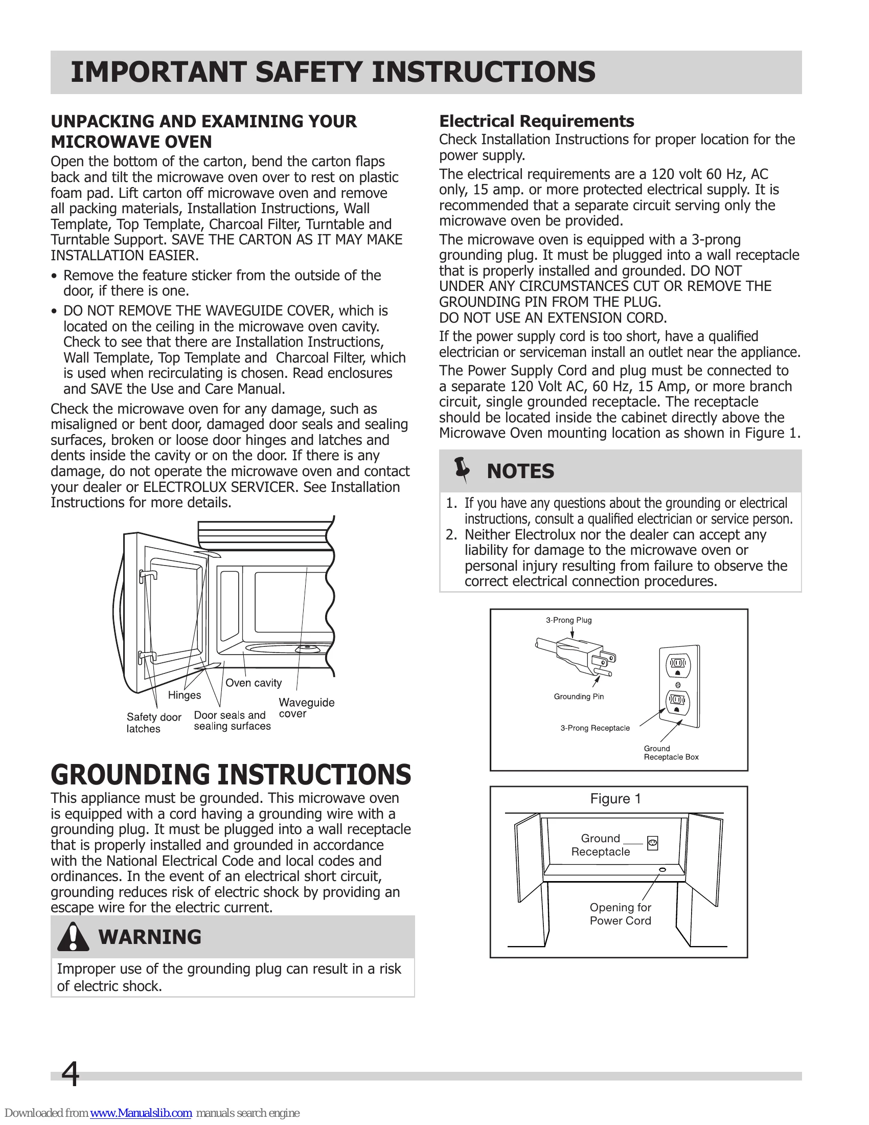 Manual for 316495055