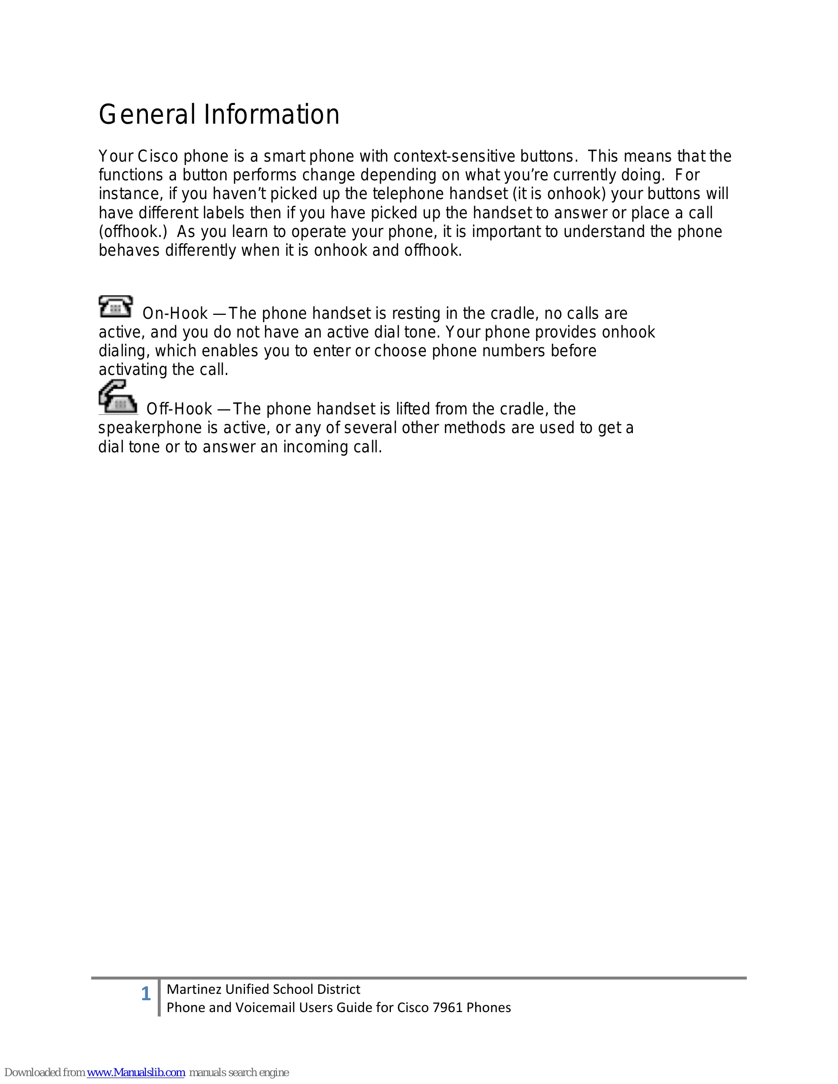 Manual for 7961